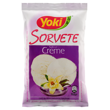Pó para Sorvete Creme Yoki Pacote 150g