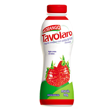 Iogurte Líquido Morango Tavolaro Garrafa 900g