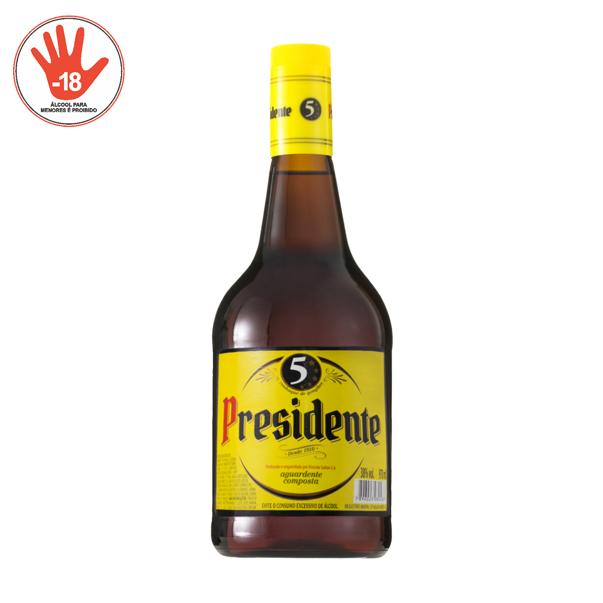 Conhaque Presidente 900ml