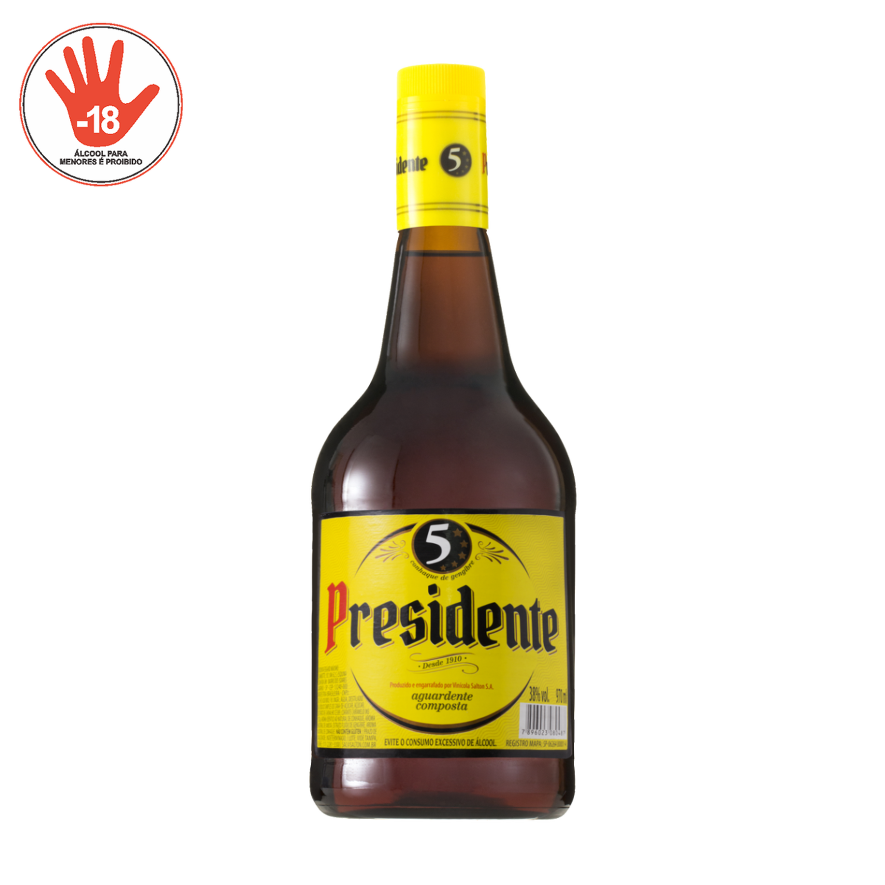 Conhaque Presidente 900ml