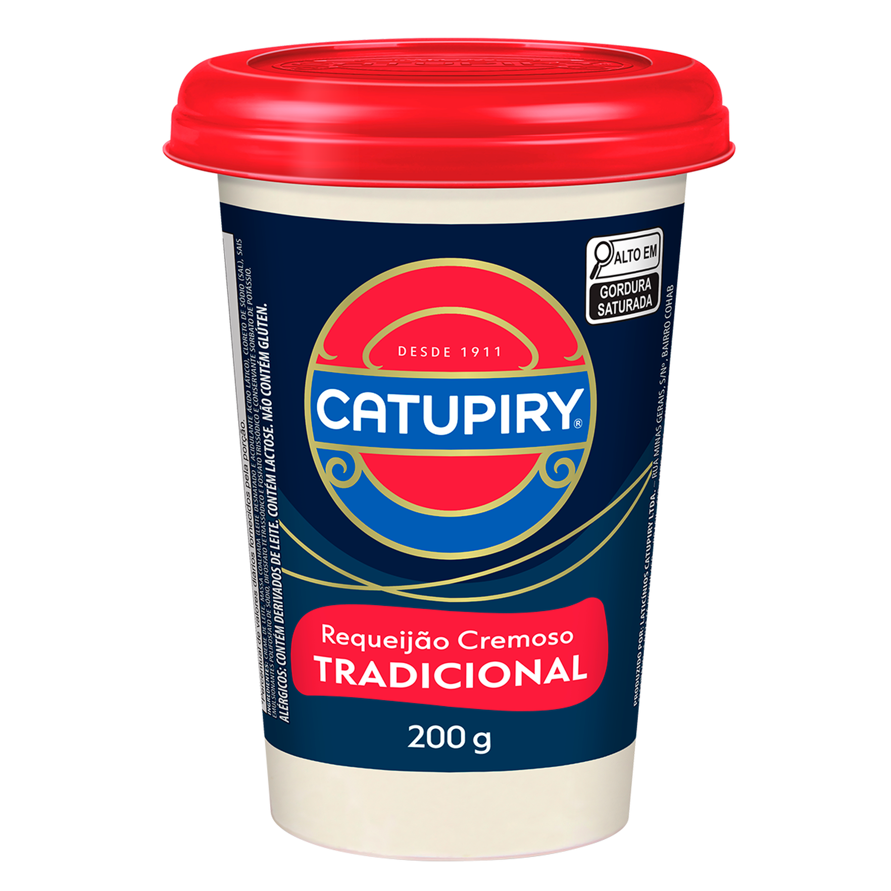 Requeij&atilde;o Cremoso Tradicional Catupiry Copo 200g&nbsp;