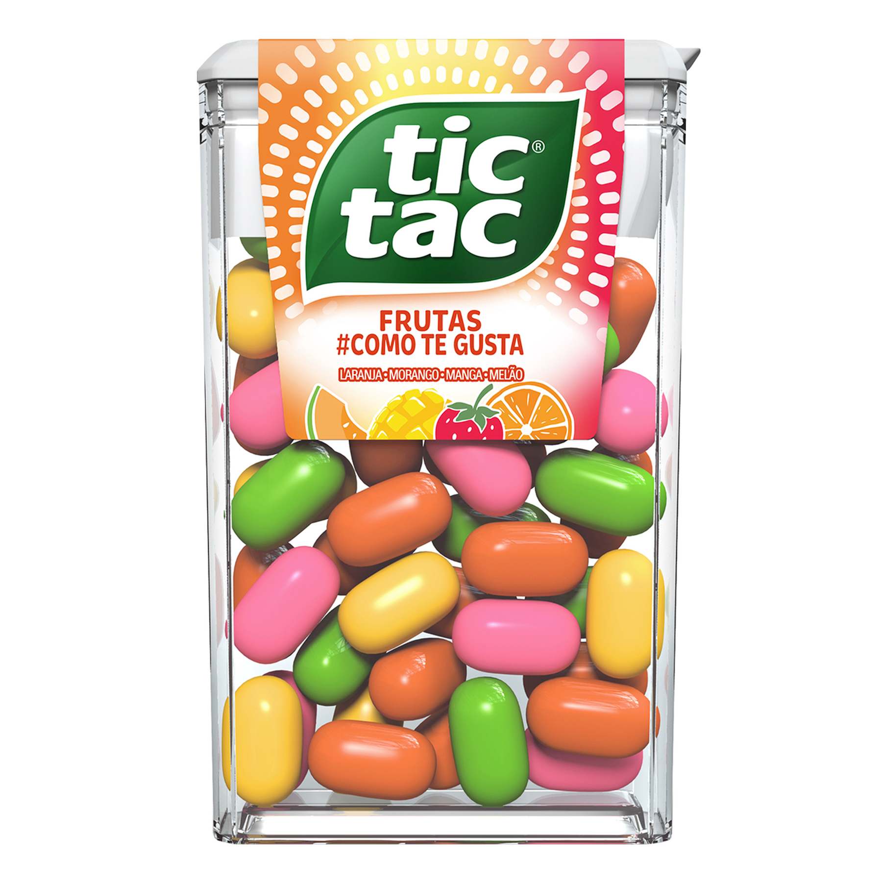 Pastilha Frutas Tic Tac 14,5g