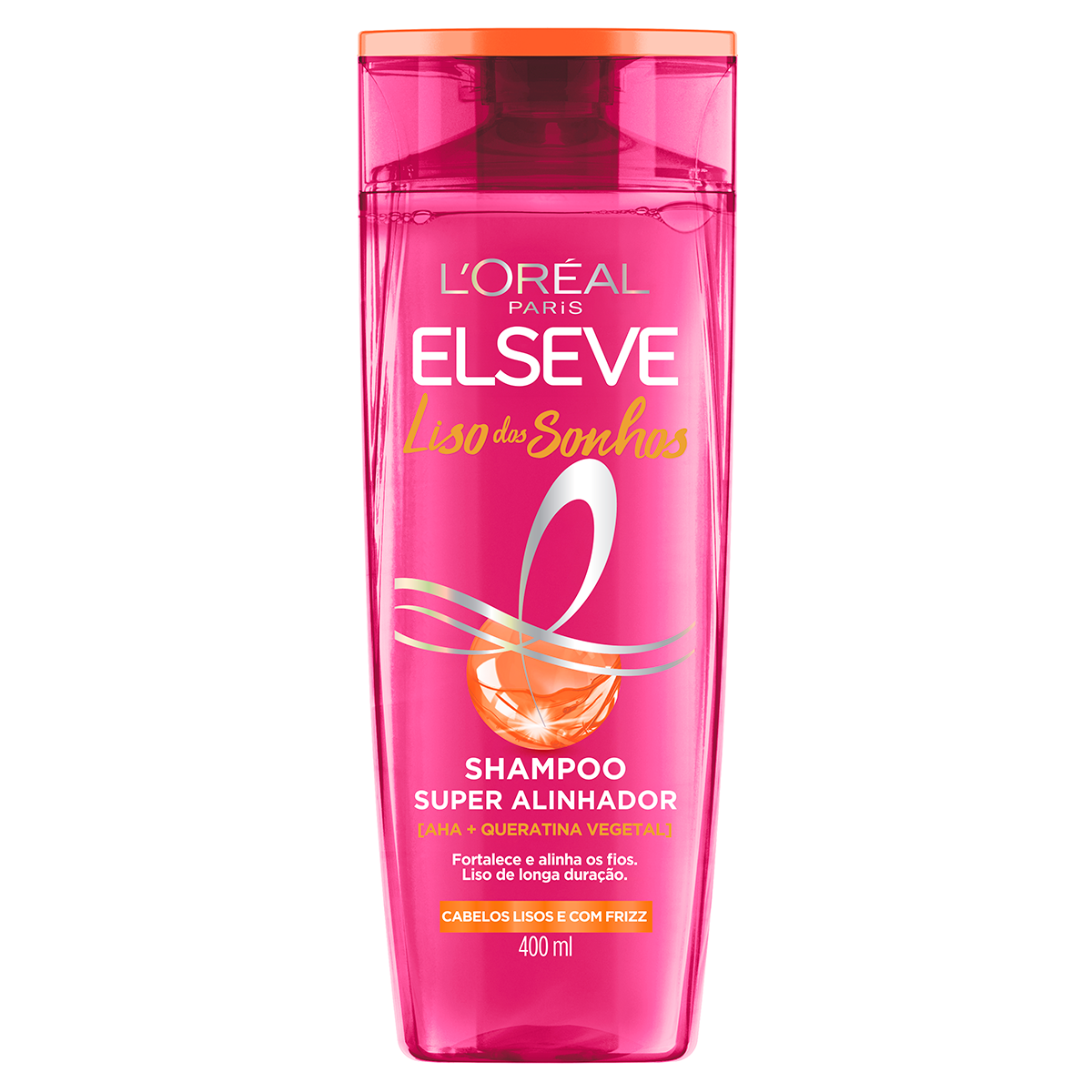 Shampoo Liso dos Sonhos Elseve L'or&eacute;al Paris Frasco 400ml