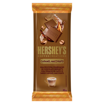 Chocolate Coffee Creations Caramel Macchiato Hershey's Pacote 85g