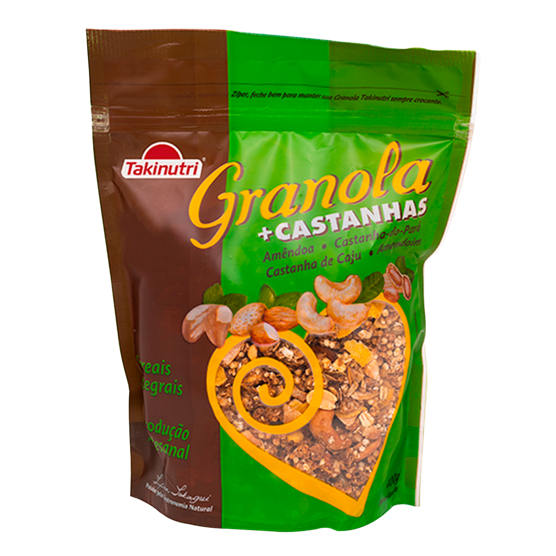 Granola +Castanhas Takinutri Pacote 400g