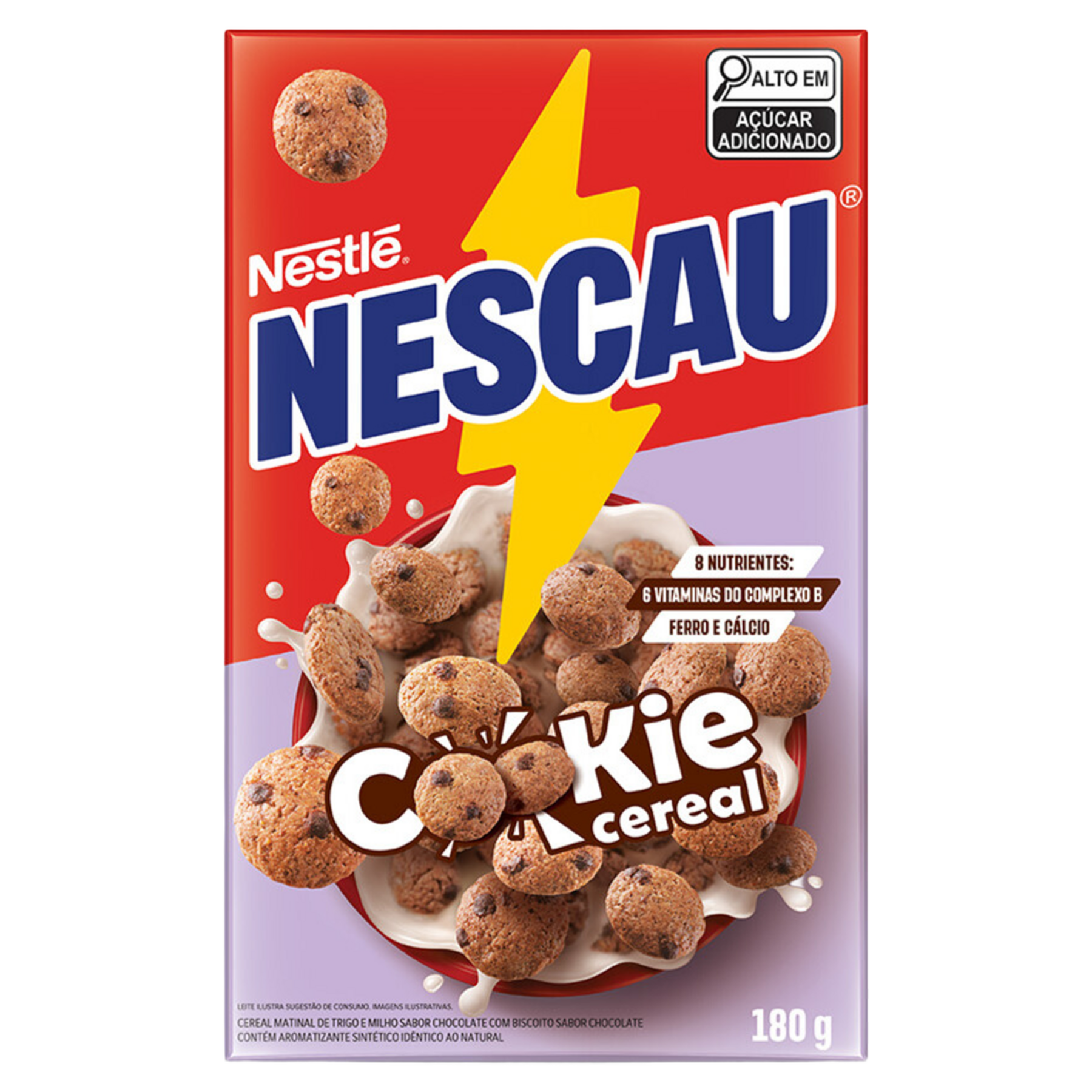 Cereal Matinal Cookie Nescau Caixa 180g