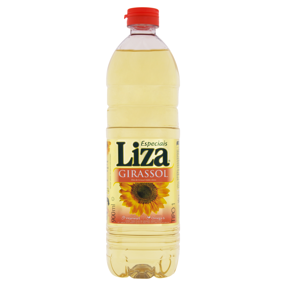 &Oacute;leo de Girassol Tipo 1 Liza Especiais Garrafa 900ml