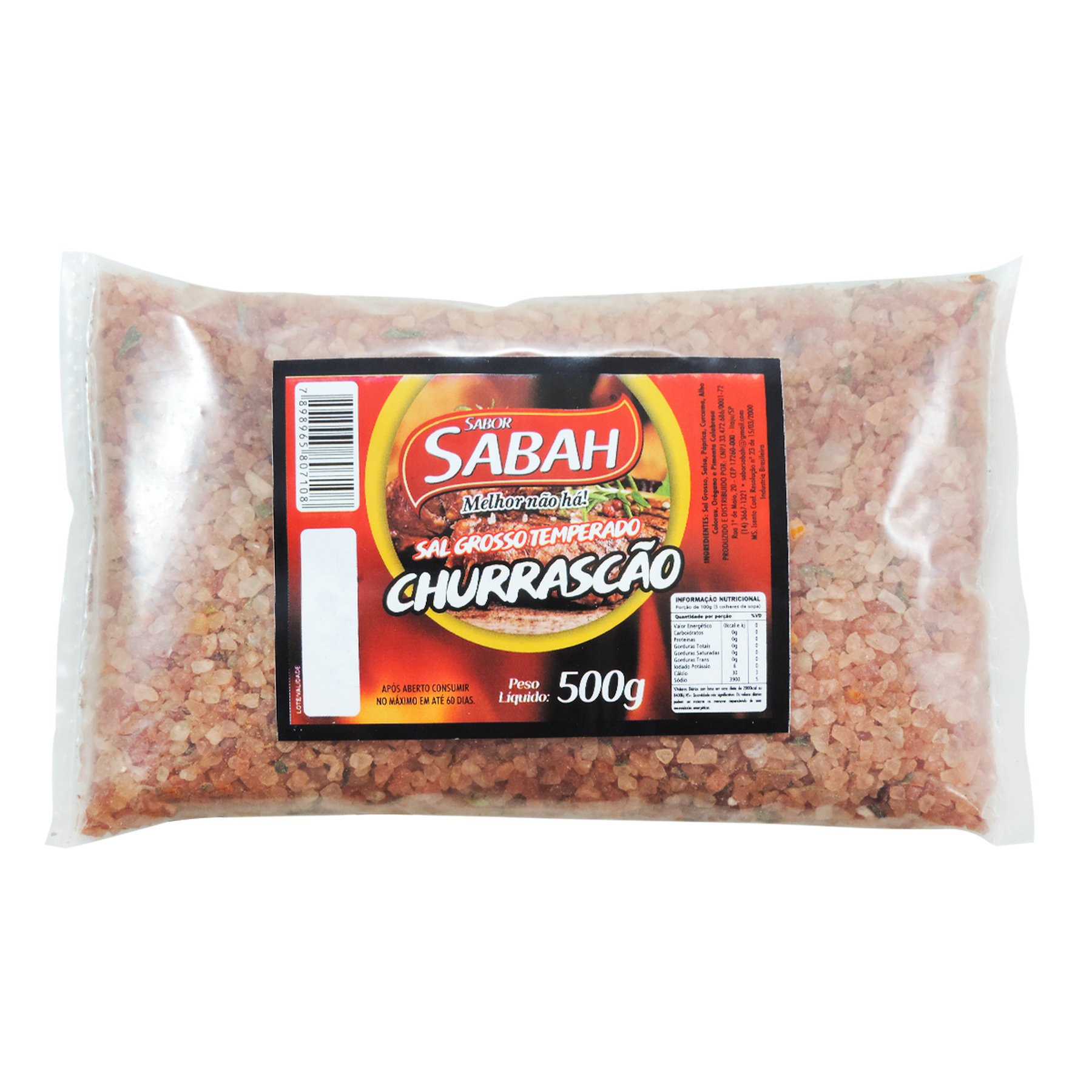 Sal Grosso Churras Sabah 500g
