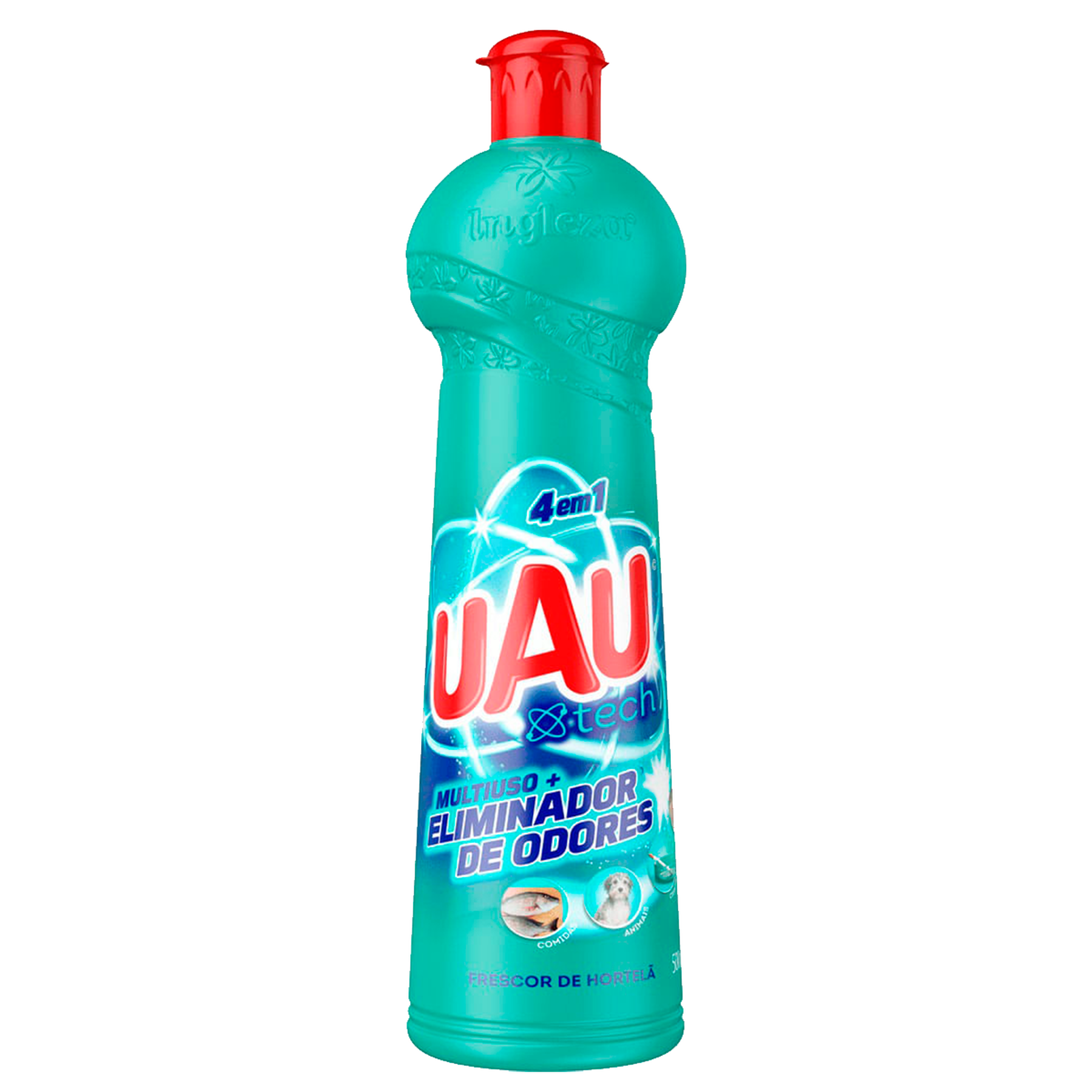 Limpador Multiuso Eliminador de Odores Hortel&atilde; Uau 500ml