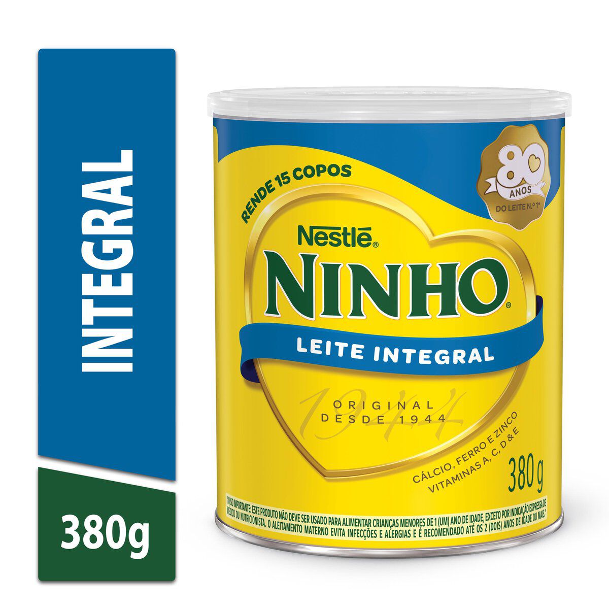LEITE EM P&Oacute; NINHO INTEGRAL LATA 380g