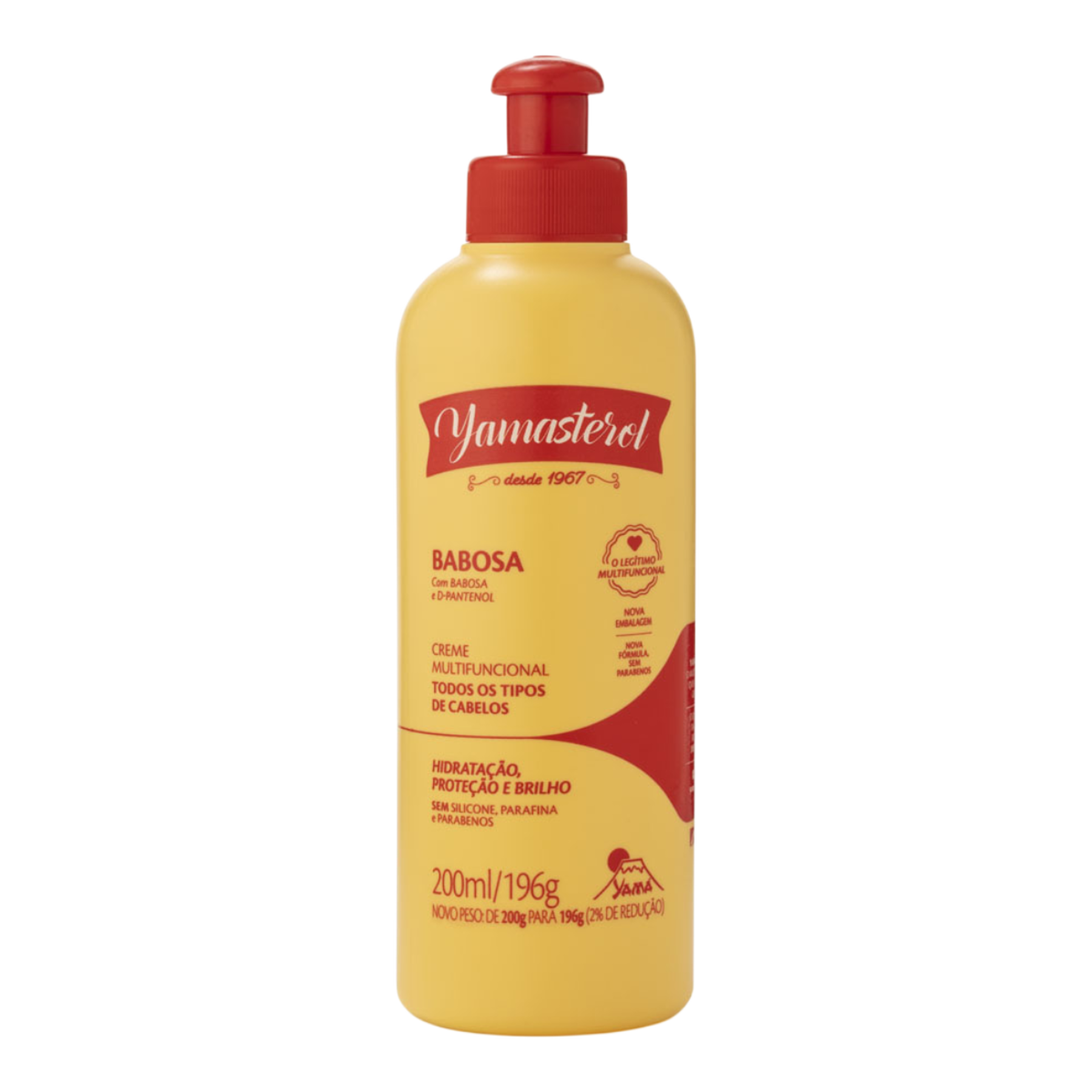 Creme Multifuncional Babosa e D-Pantenol Yamasterol Frasco 200ml