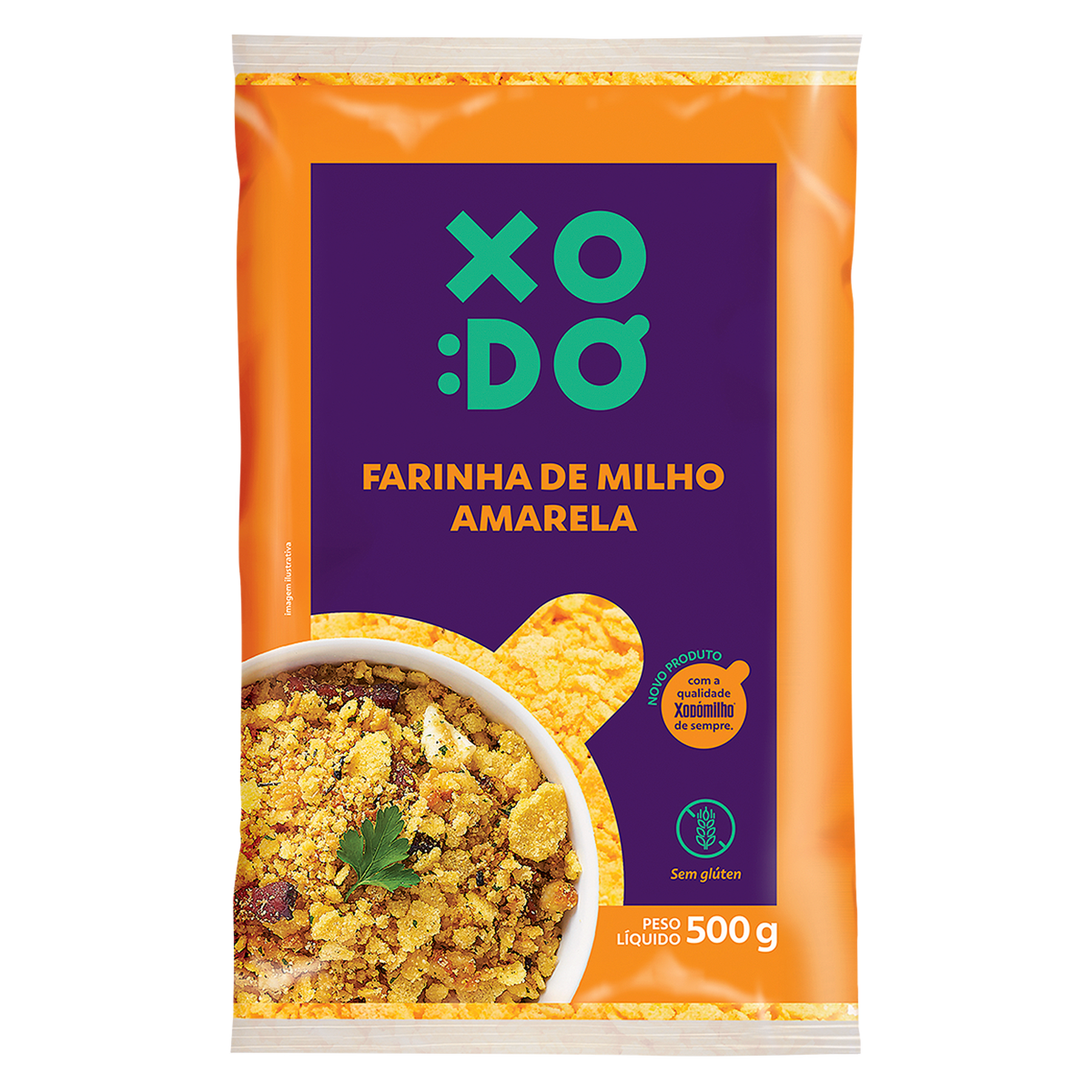 Flocos de Milho Domilho Xodó Pacote 500g