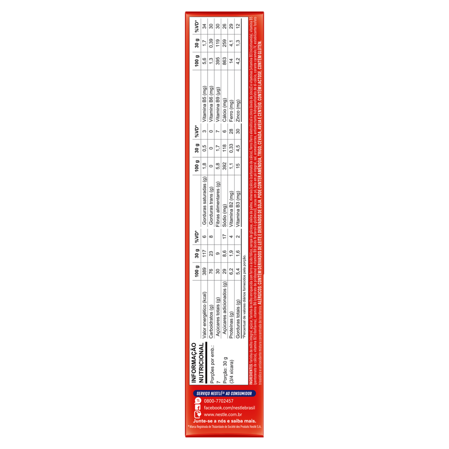Cereal Matinal Duo Nescau Caixa 210g