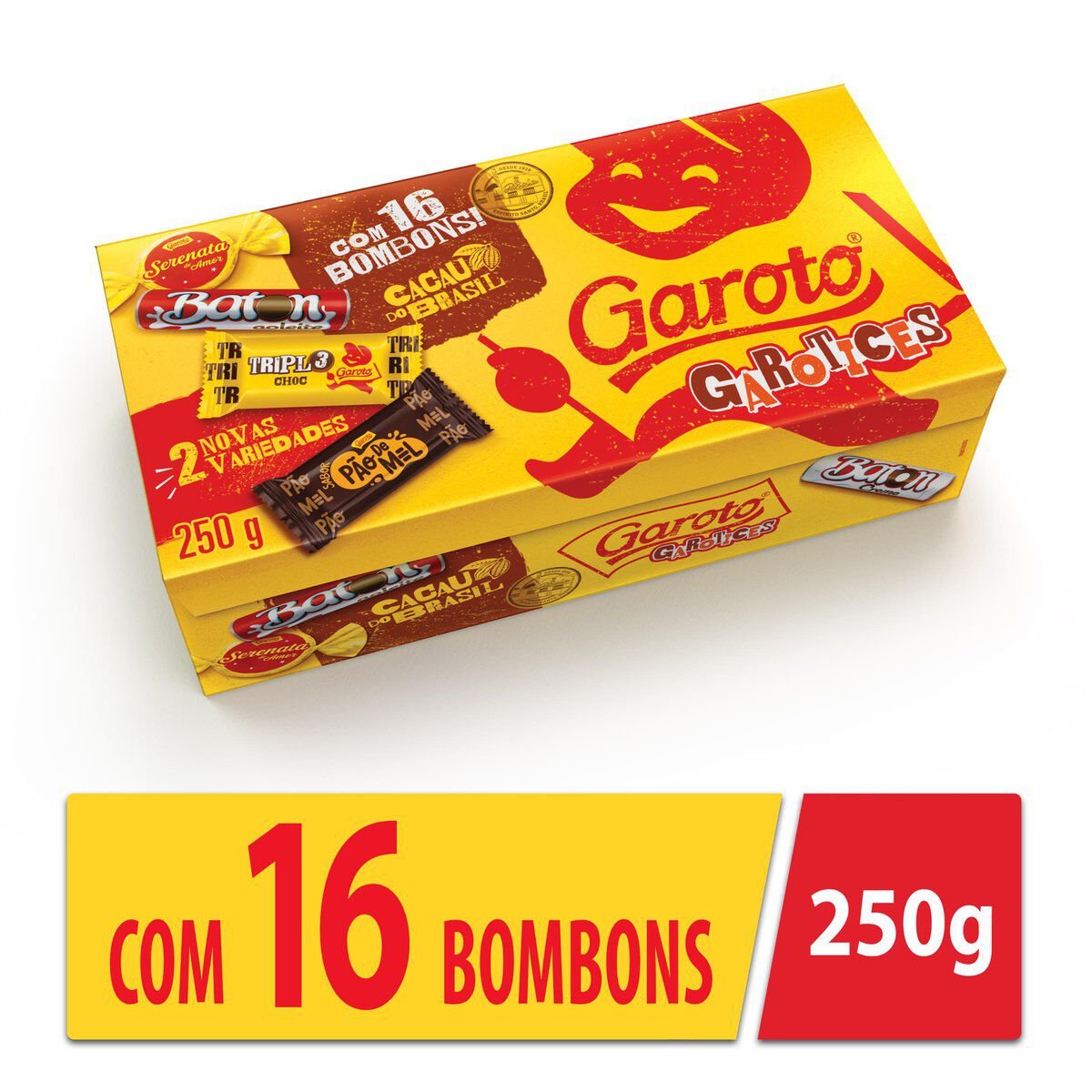 Bombom Garoto Sortido Caixa 250g