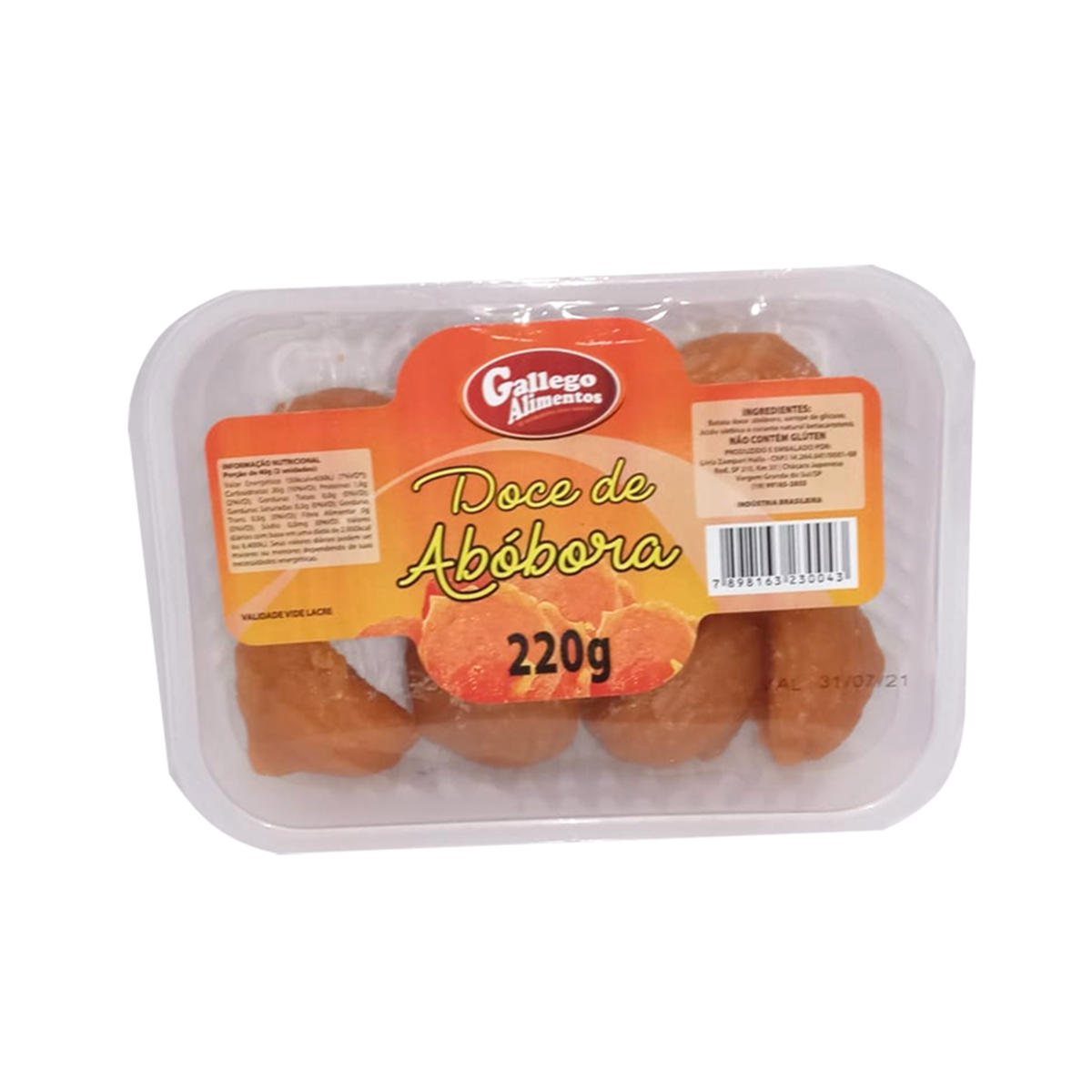 Doce Ab&oacute;bora Gallego 220g