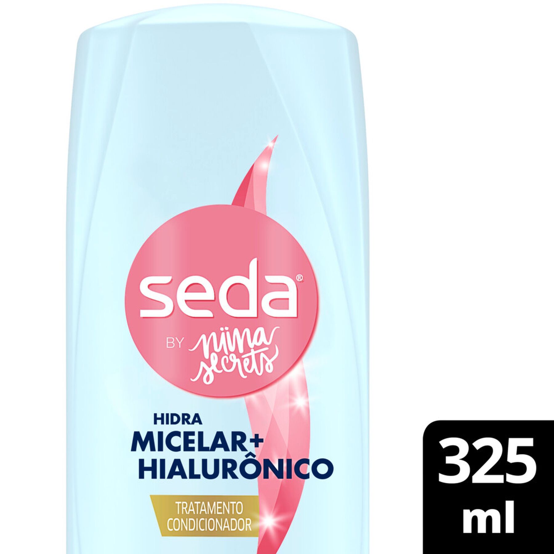 Condicionador Hidra Micelar + Hialur&ocirc;nico by Niina Secrets Seda Frasco 325ml&nbsp;