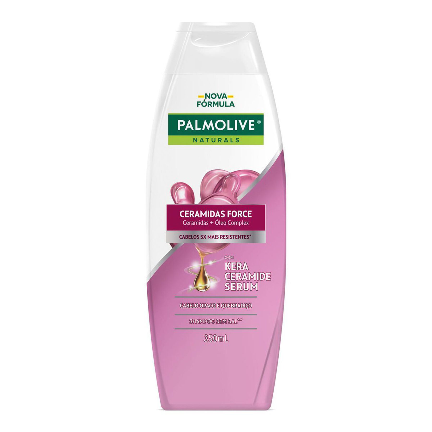 Shampoo Palmolive Naturals Ceramidas Force Frasco 350ml