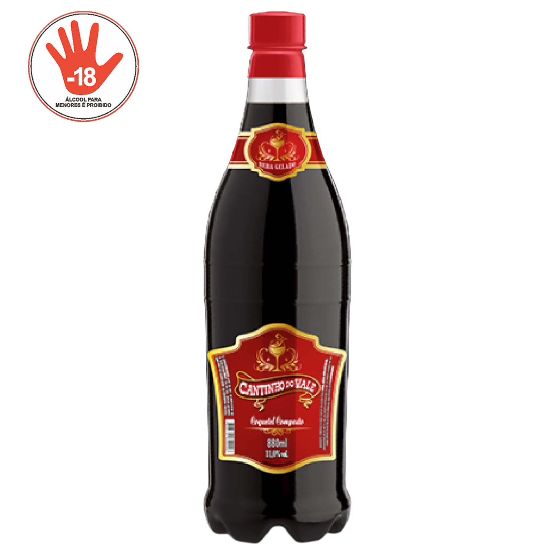 Coquetel Tinto Cantinho do Vale Garrafa 880ml