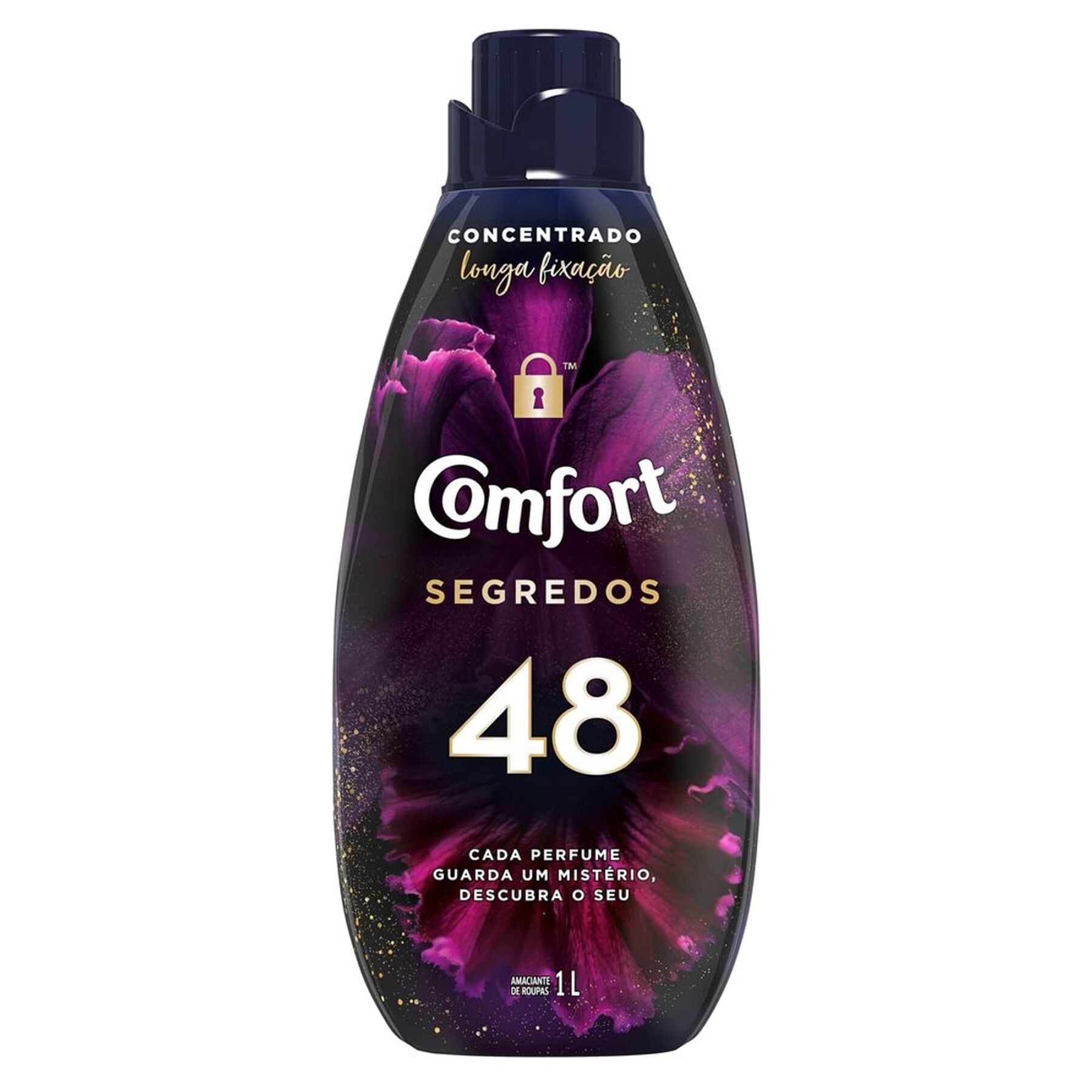 Amaciante de Roupa Concentrado 48 Segredos Comfort Frasco 1l&nbsp;