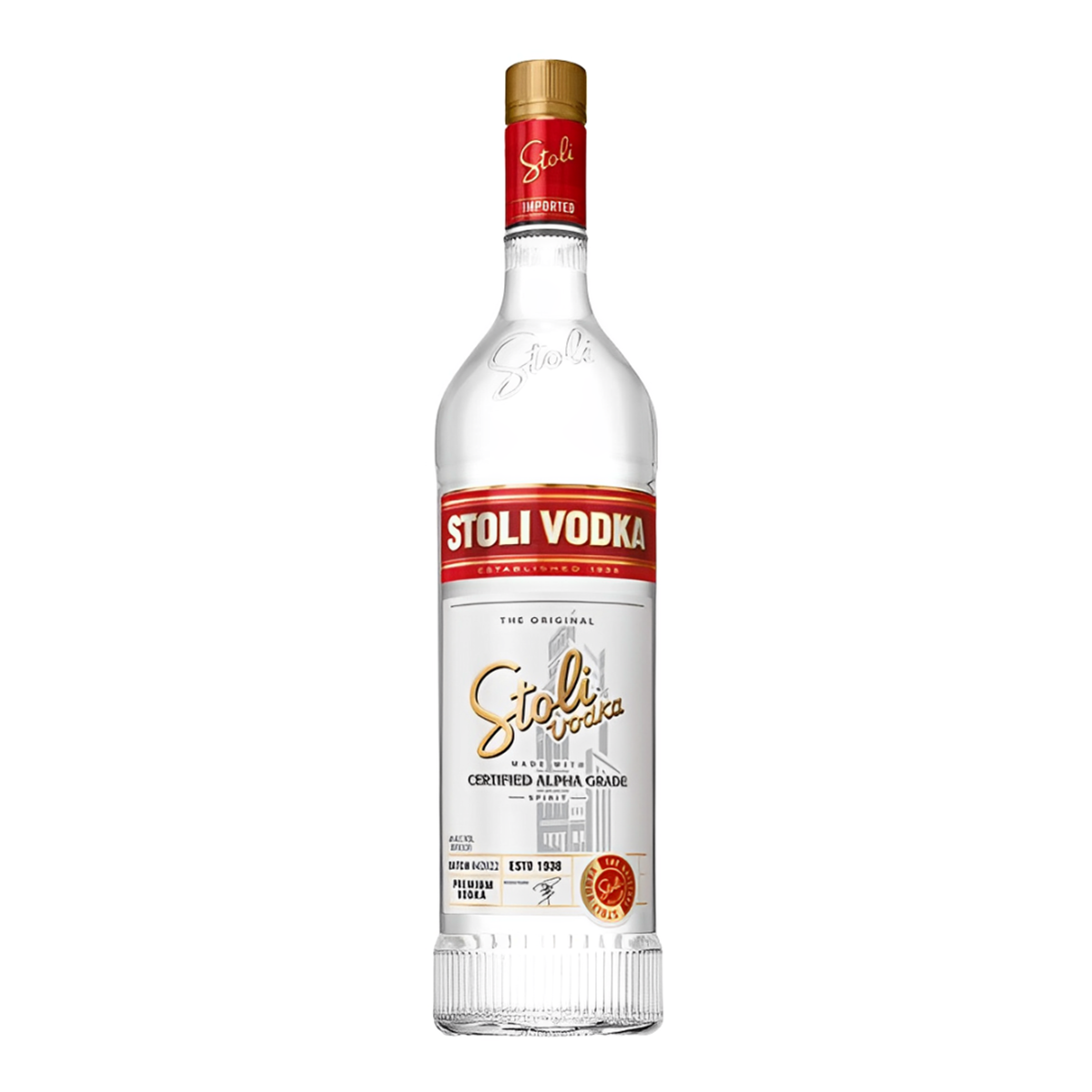 Vodka Stolichnaya Garrafa 1l