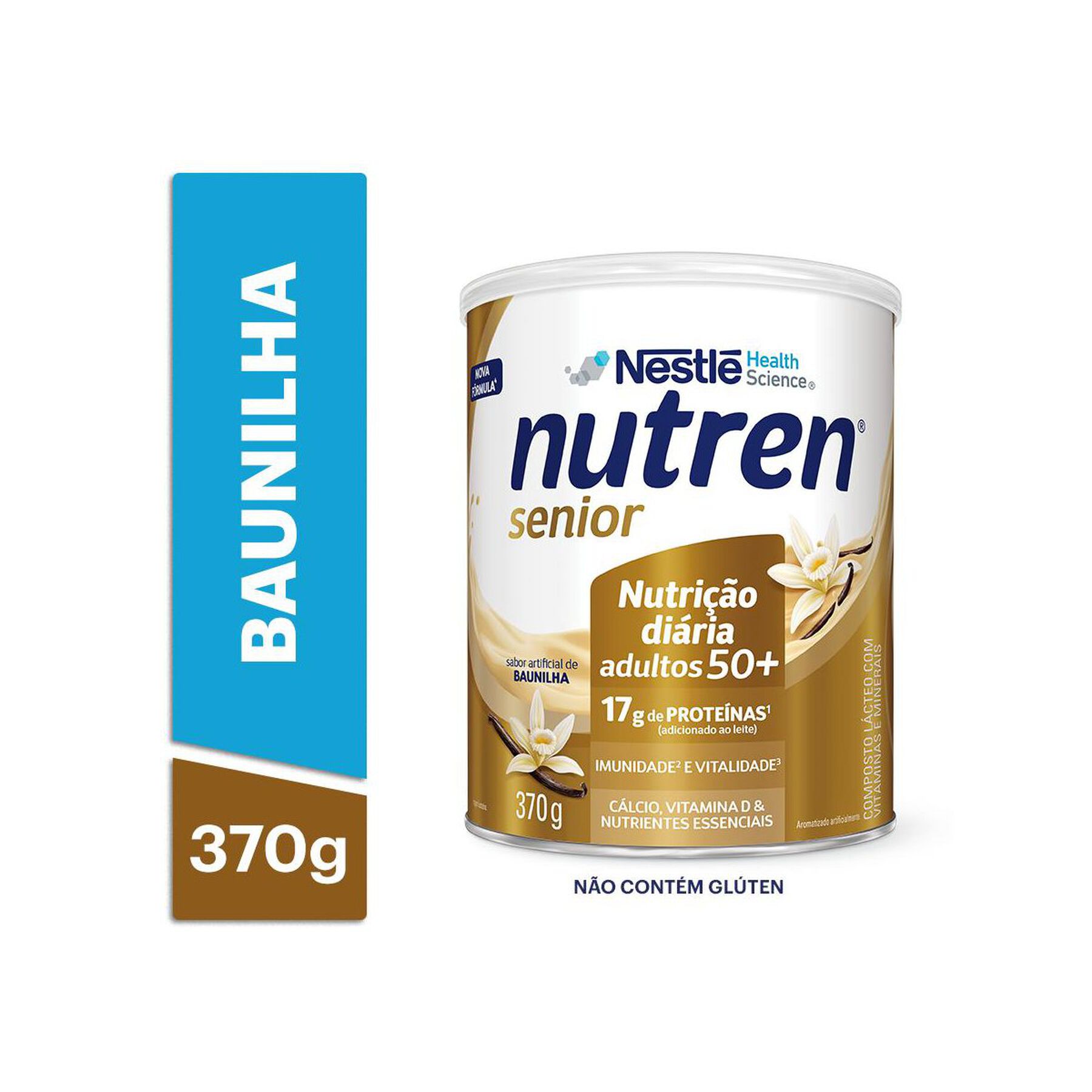 Complemento Alimentar Nutren Senior Baunilha 370g