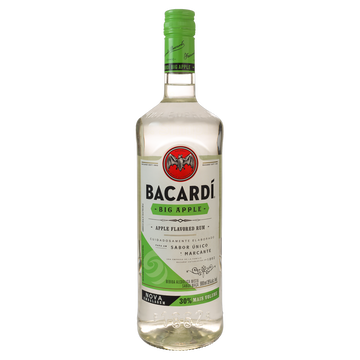 Rum Brasileiro Flavored Big Apple Bacardi Garrafa 980ml
