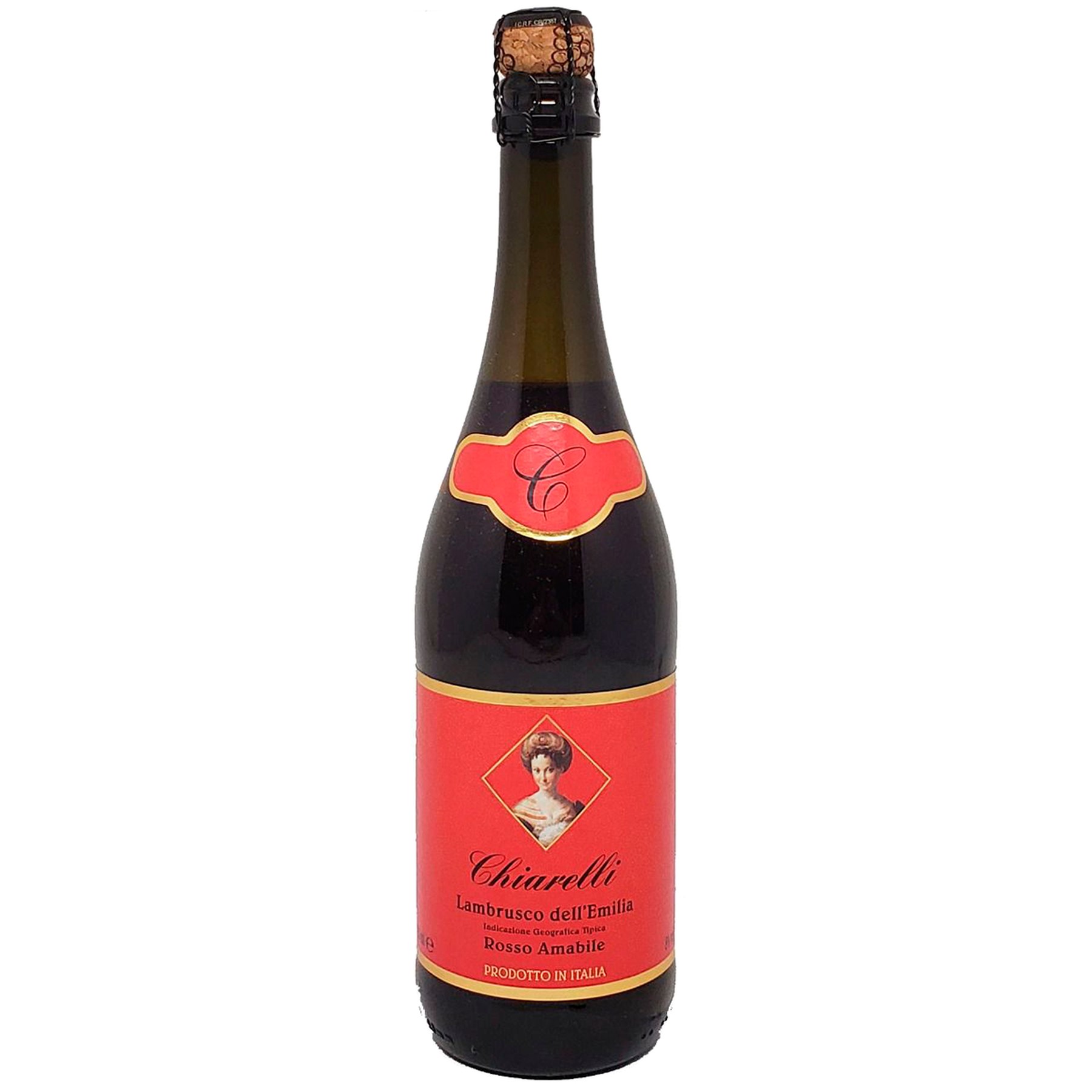 Vinho Tinto Lambrusco Chiarelli Garrafa 750ml&nbsp;