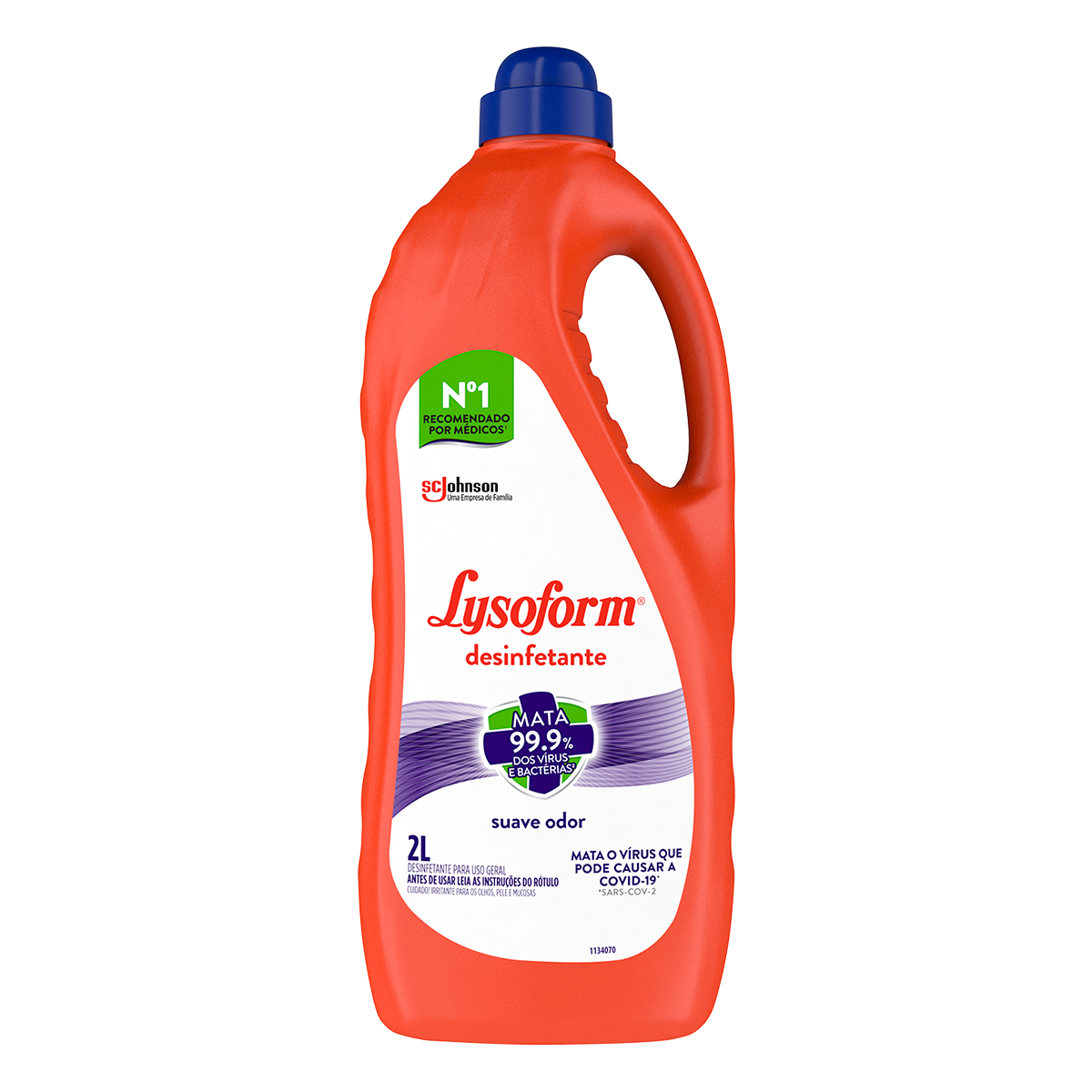 Desinfetante Uso Geral Suave Lysoform Frasco 2l