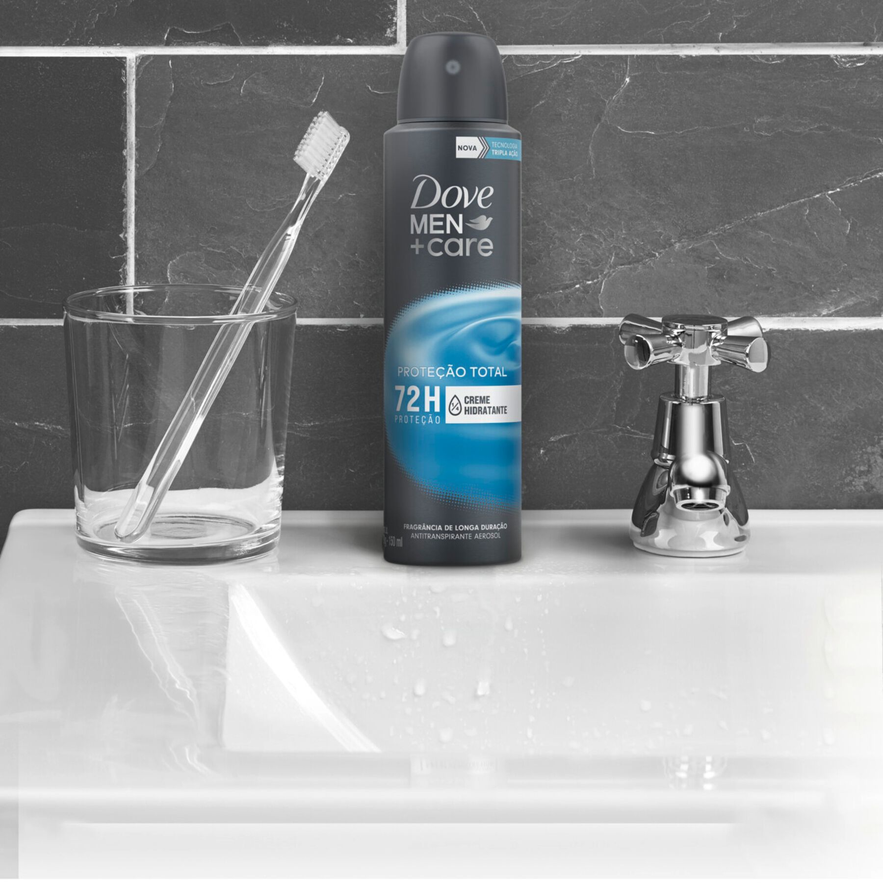 Desodorante Aerosol Dove Men+Care Proteção Total 150ml