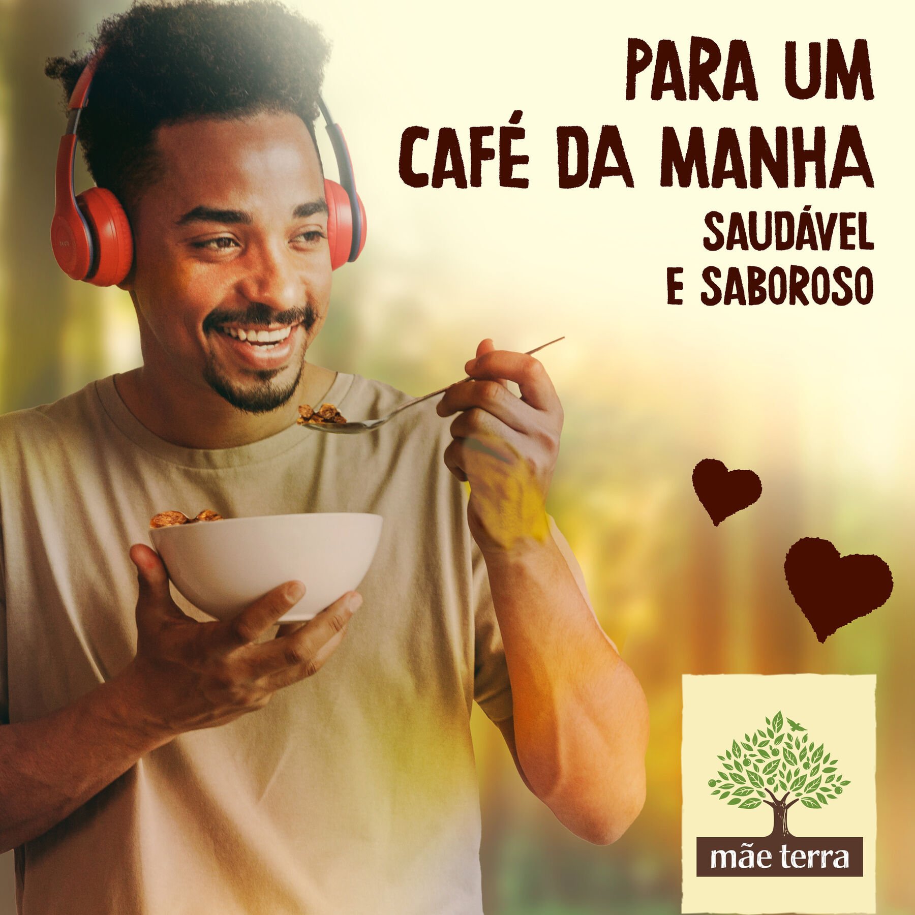 Granola Banana e Cacau Mãe Terra Pacote 250g