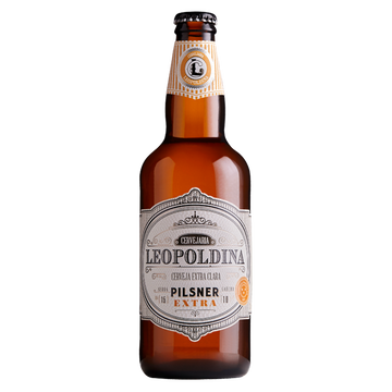 Cerveja Pilsner Extra Leopoldina 500ml