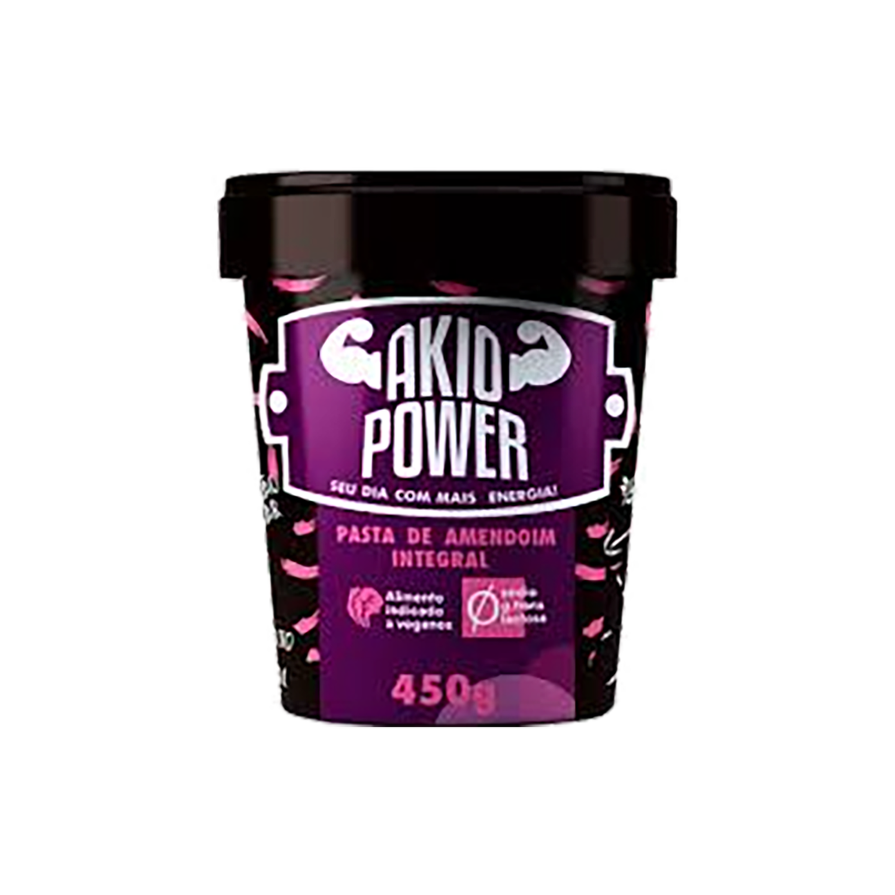 Pasta Amendoim Akio Power Tradicional 450g