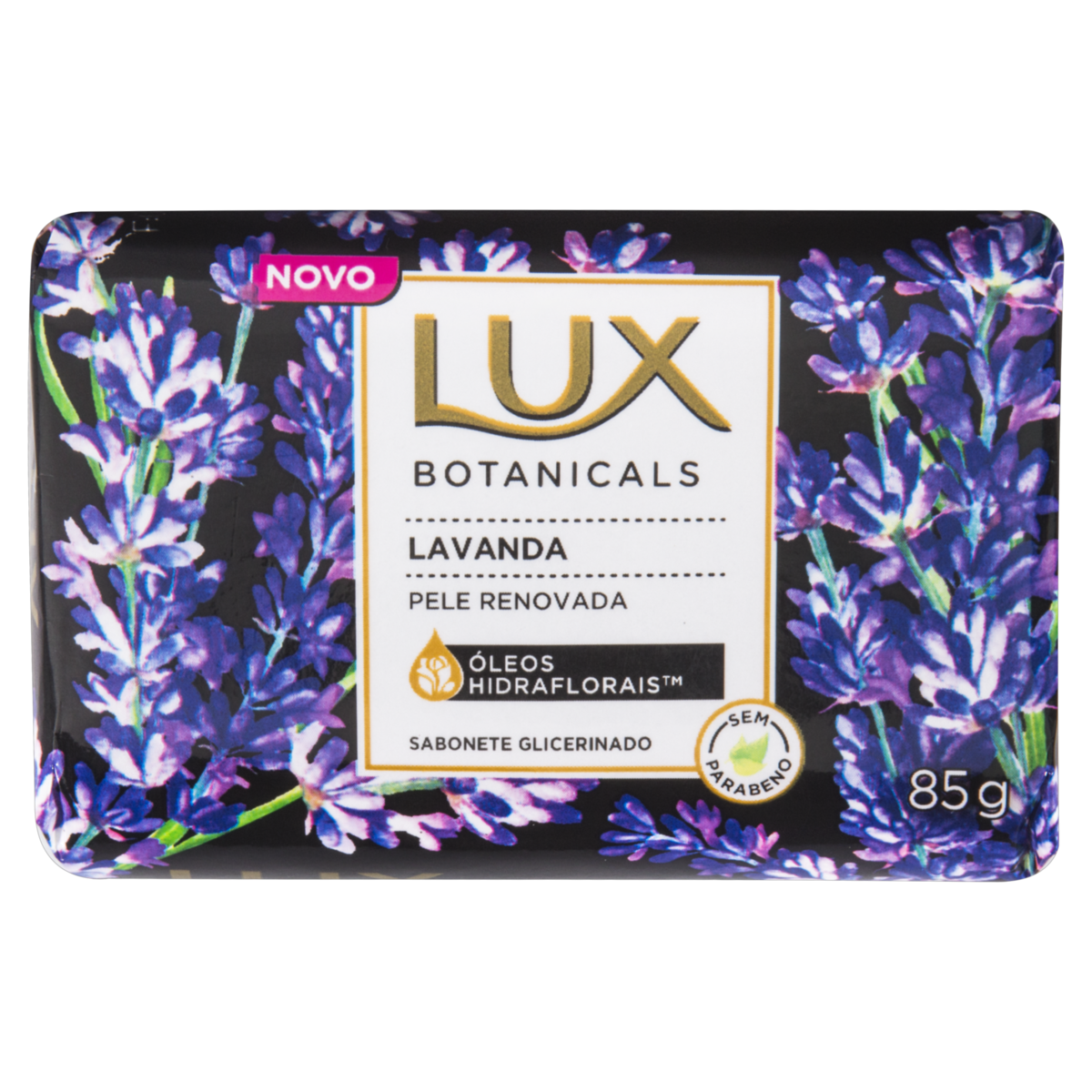 Sabonete em Barra Glicerinado Lavanda Lux Botanicals Cartucho 85g