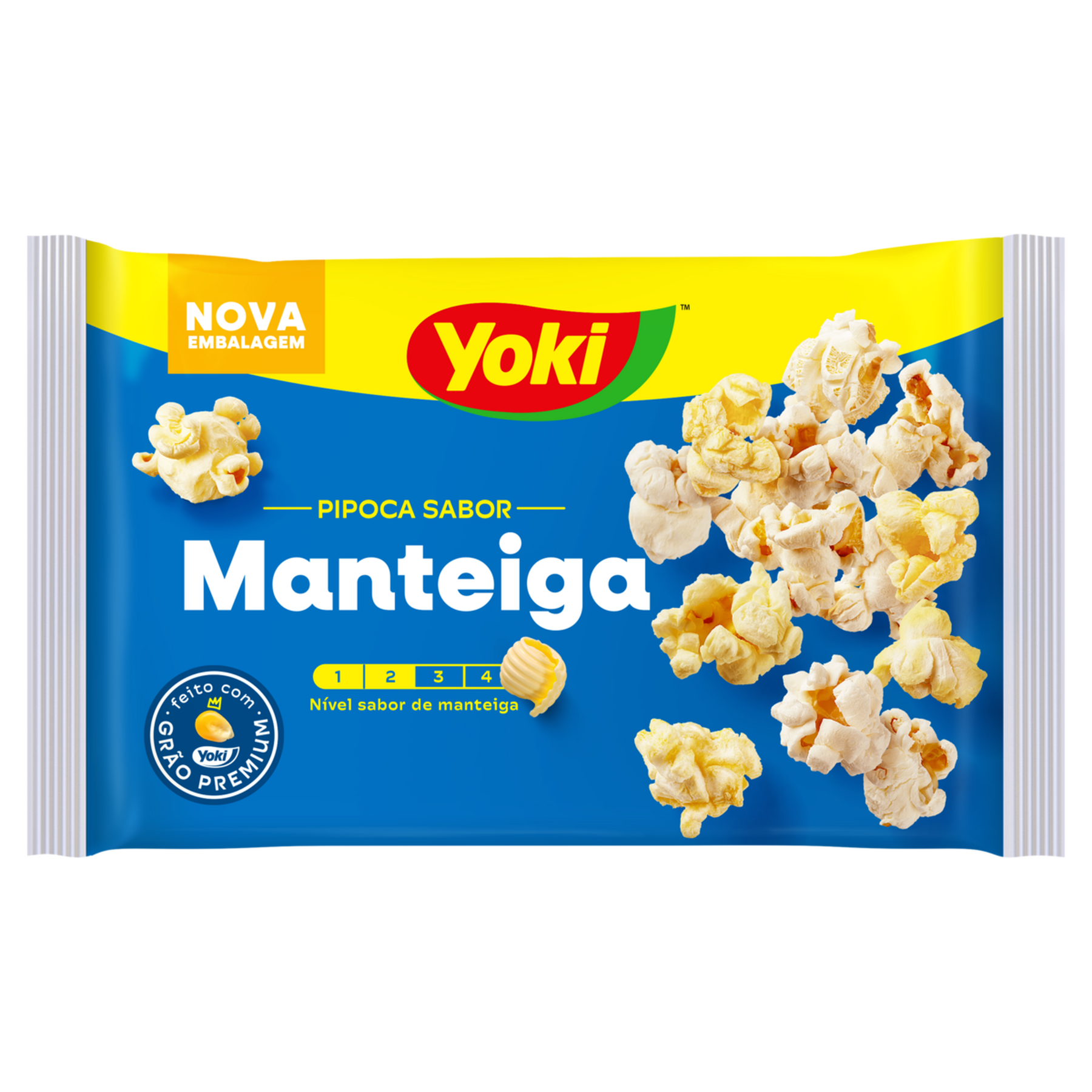 Pipoca para Micro-Ondas Manteiga Yoki Pacote 100g