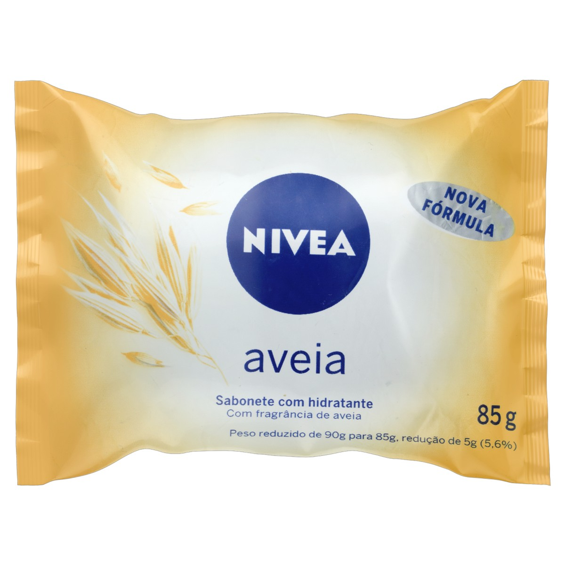 Sabonete Barra Hidratante Aveia Nivea Flow Pack 85g