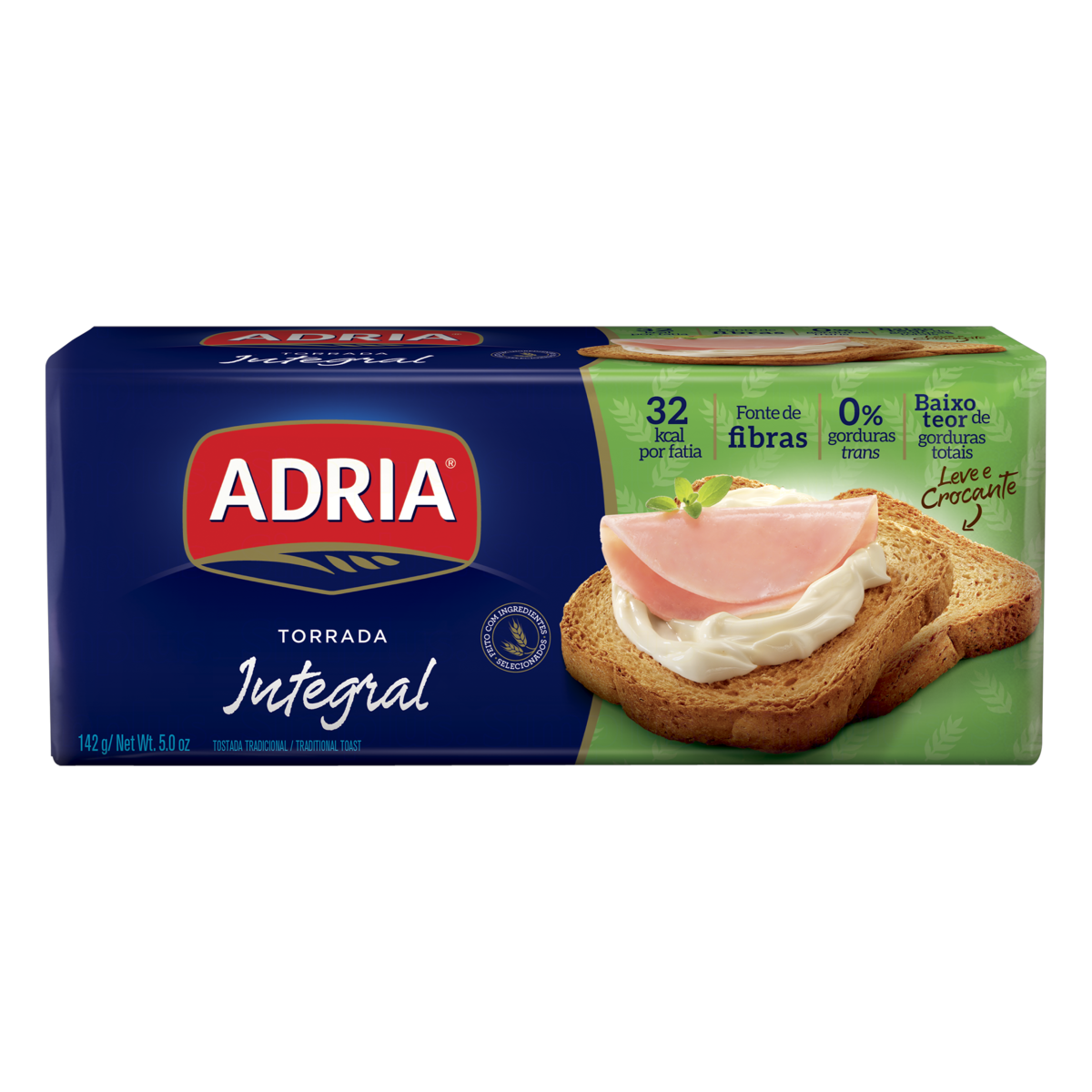 Torrada Integral Adria Pacote 142g