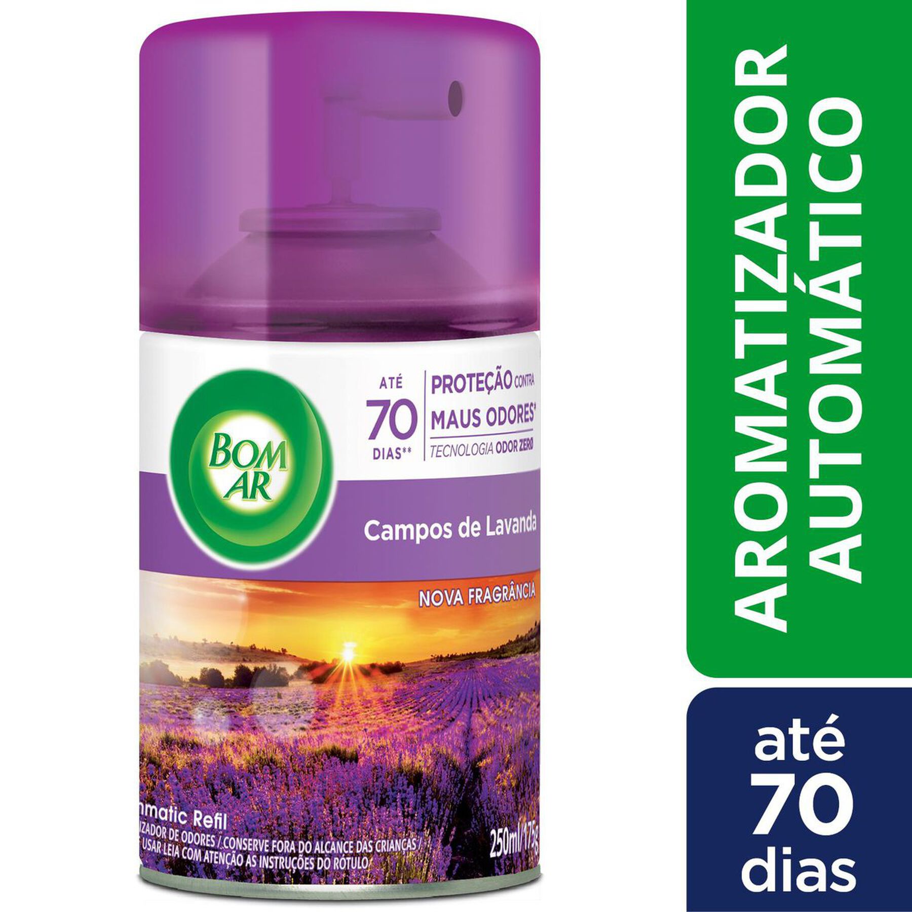 Odorizador de Ambiente Automático Lavanda Freshmatic Max Air Wick Bom Ar Frasco 250ml Refil