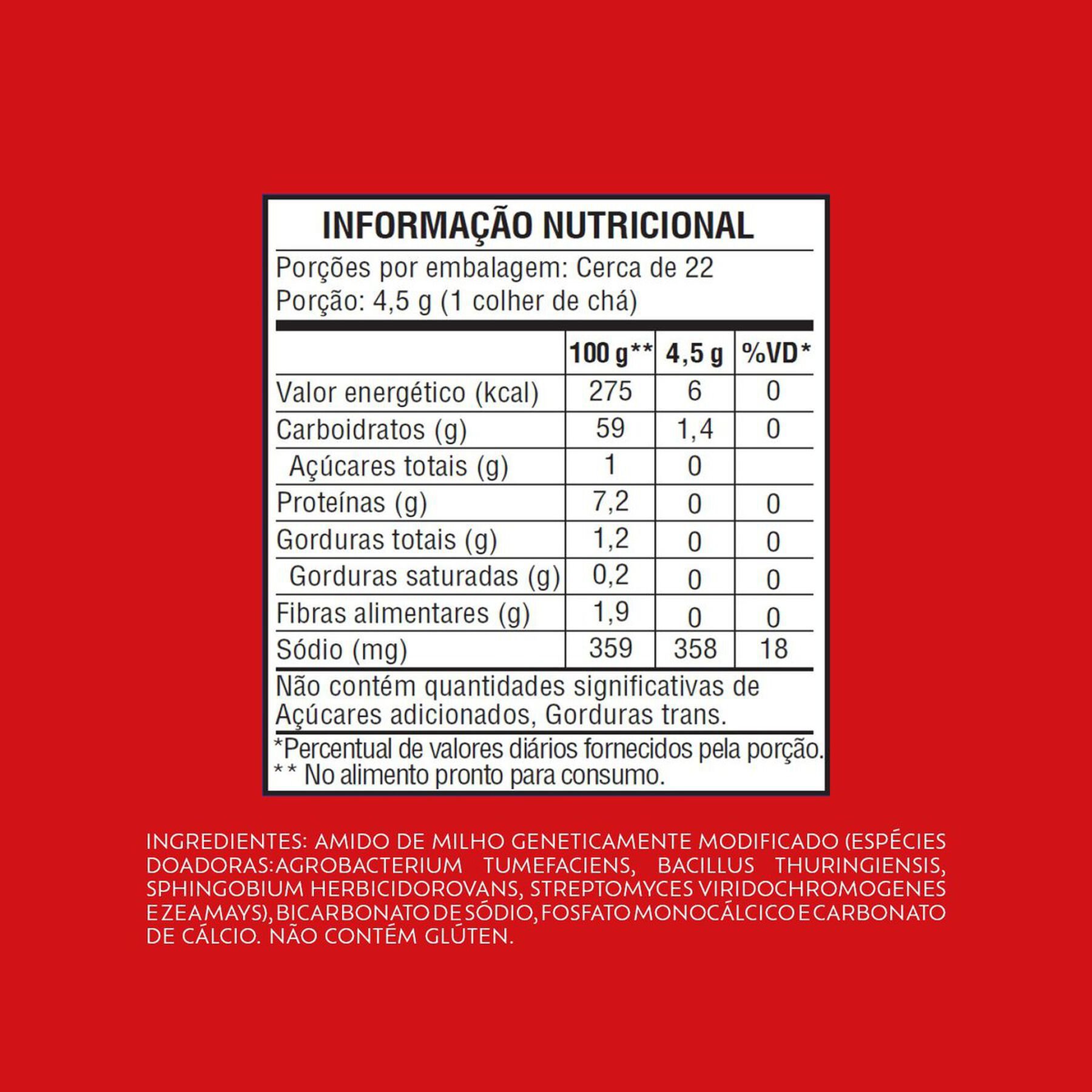 Fermento Químico em Pó Royal Pote 100g