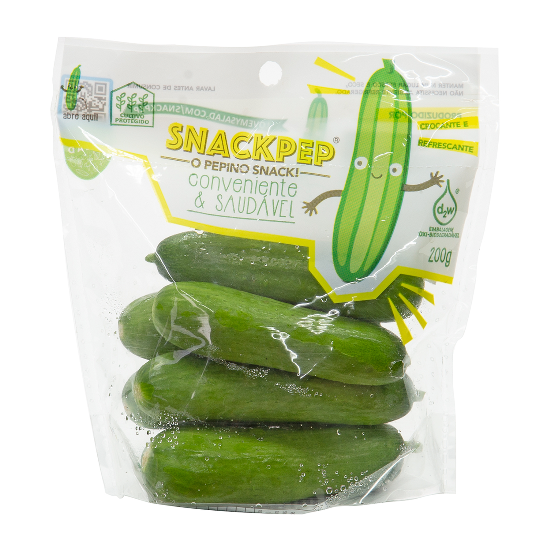 Pepino Snackpep Pacote 200g