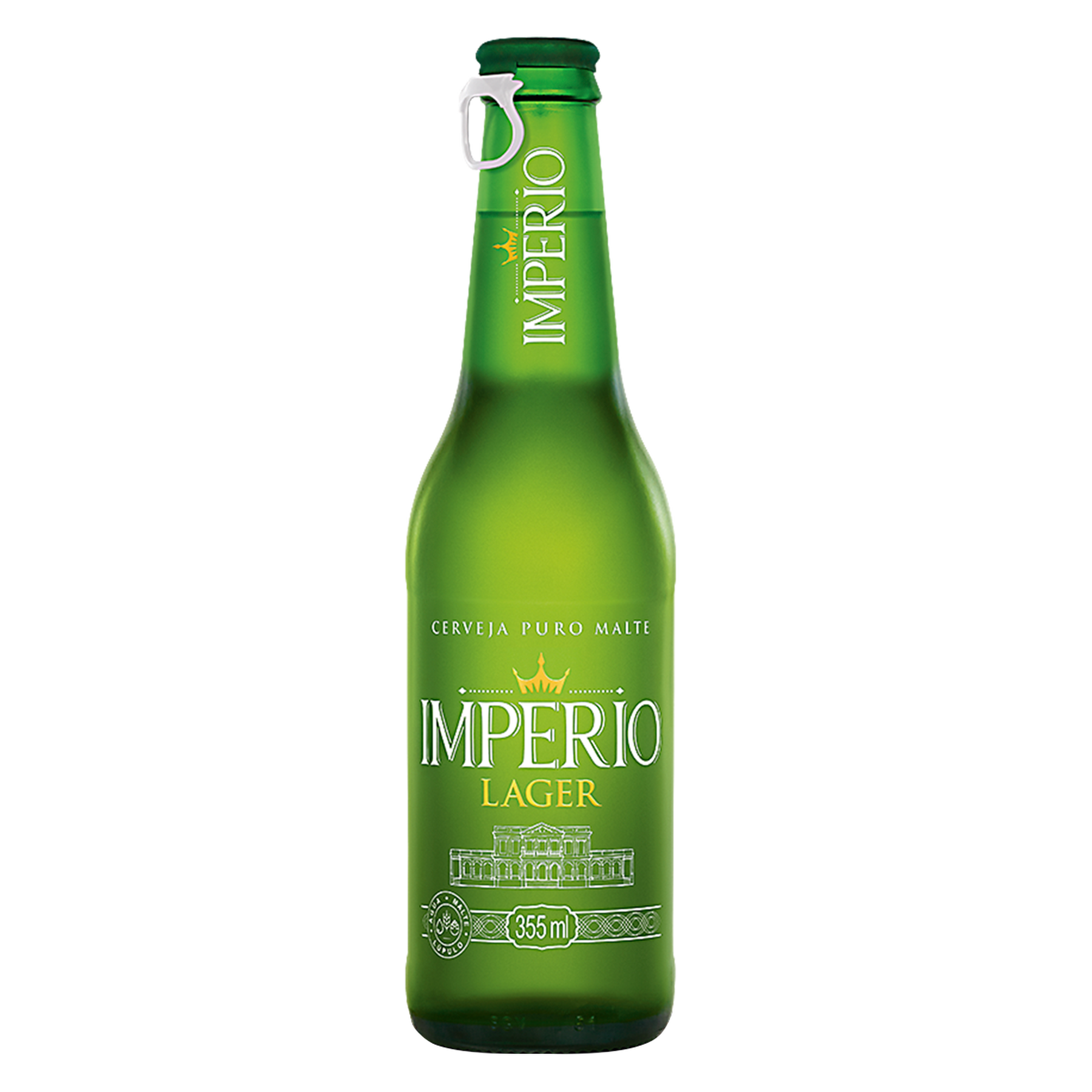 Cerveja Puro Malte Lager Imp&eacute;rio Garrafa 355ml