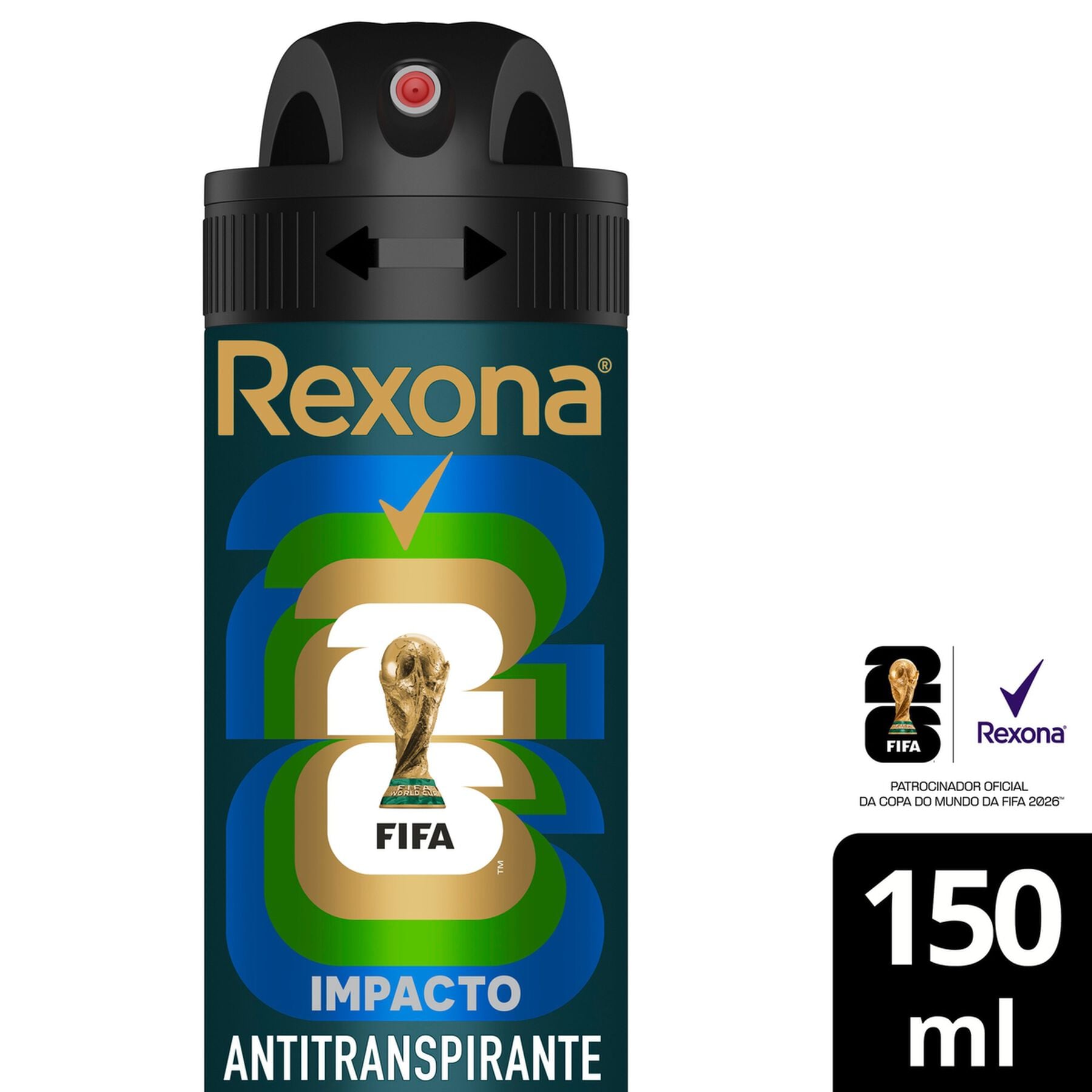 Antitranspirante Rexona Men Impacto 150ml&nbsp;