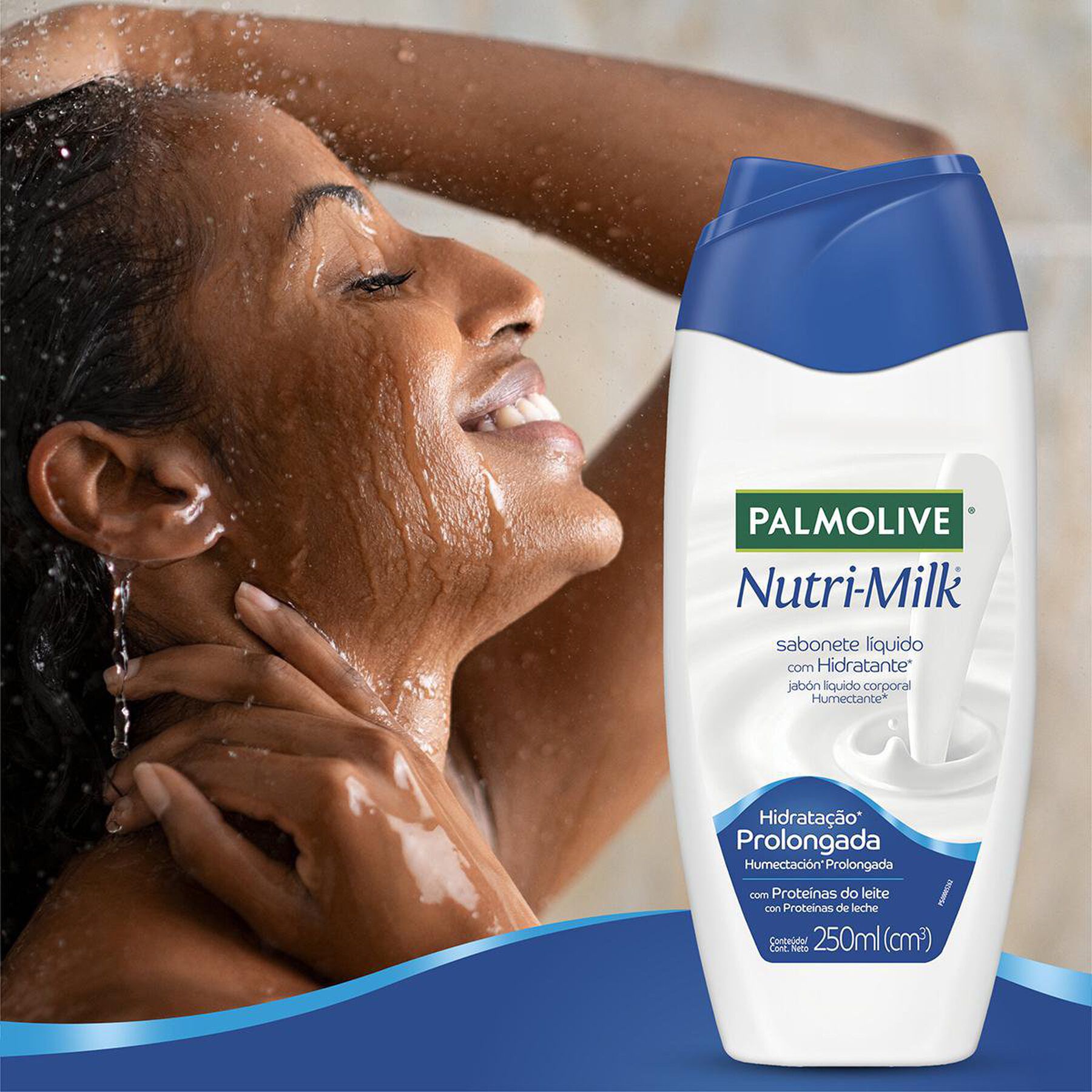 Sabonete Líquido Hidratante Nutri-Milk Palmolive Frasco 250ml