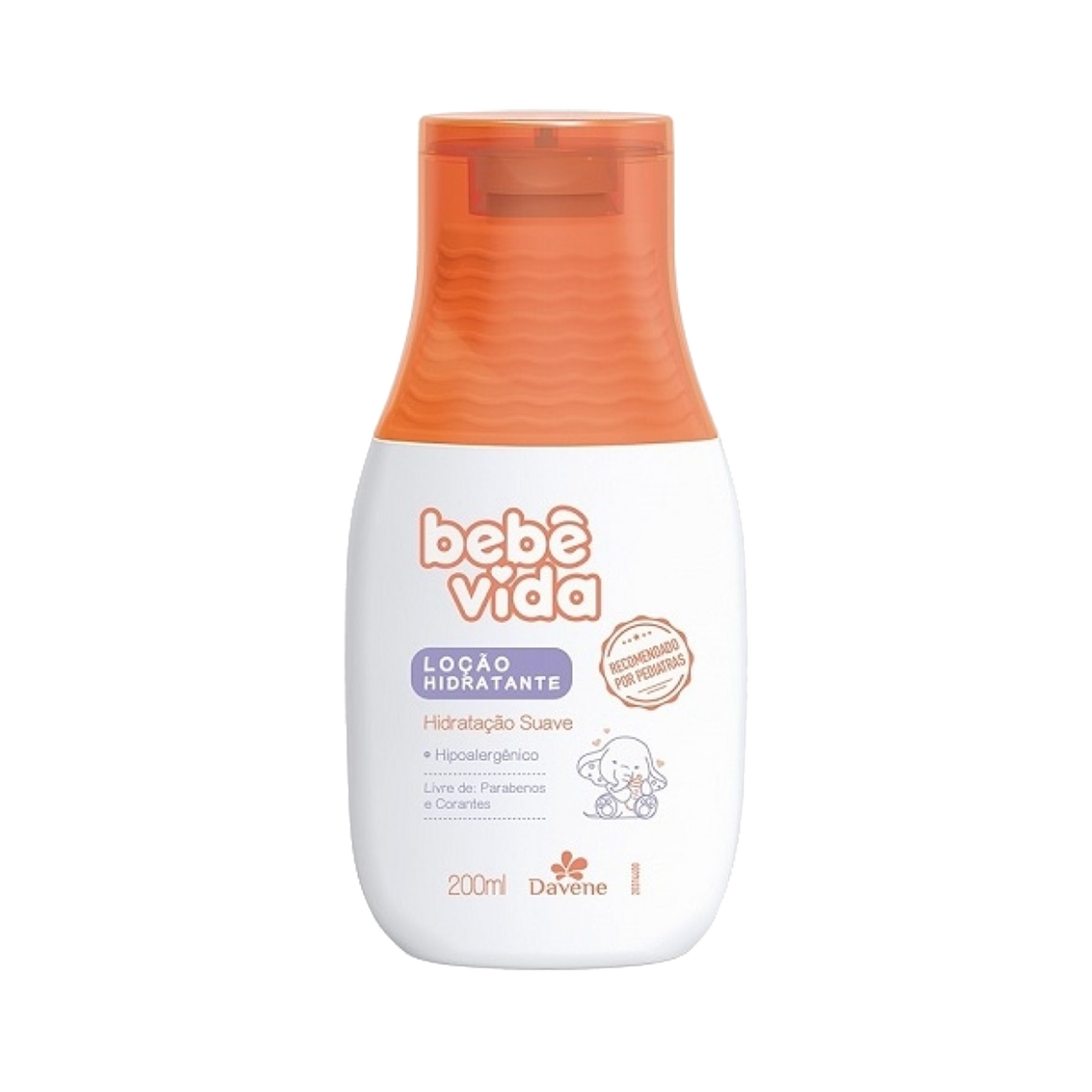 Loção Hidratante Bebe Vida Davene 200ml