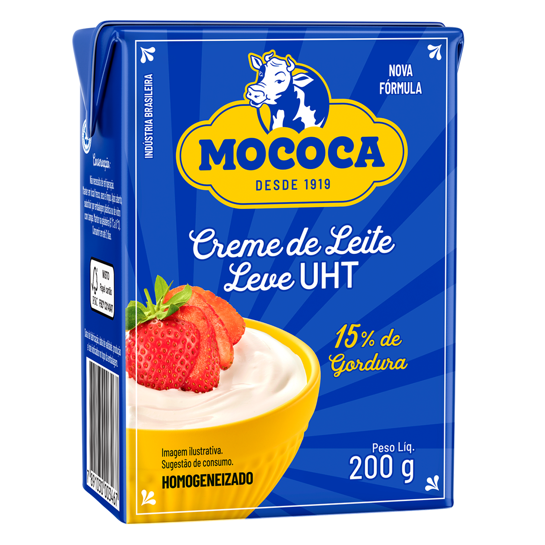 Creme de Leite Leve UHT Mococa 200g