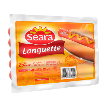 Salsicha Longuette Seara 500g