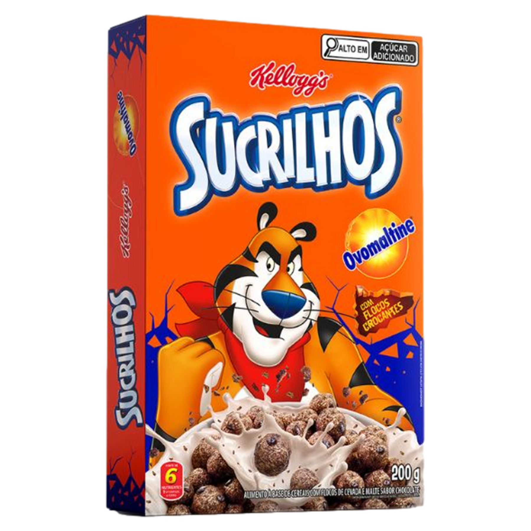 Cereal Matinal Sucrilhos Ovomaltine Kellogg's Caixa 200g