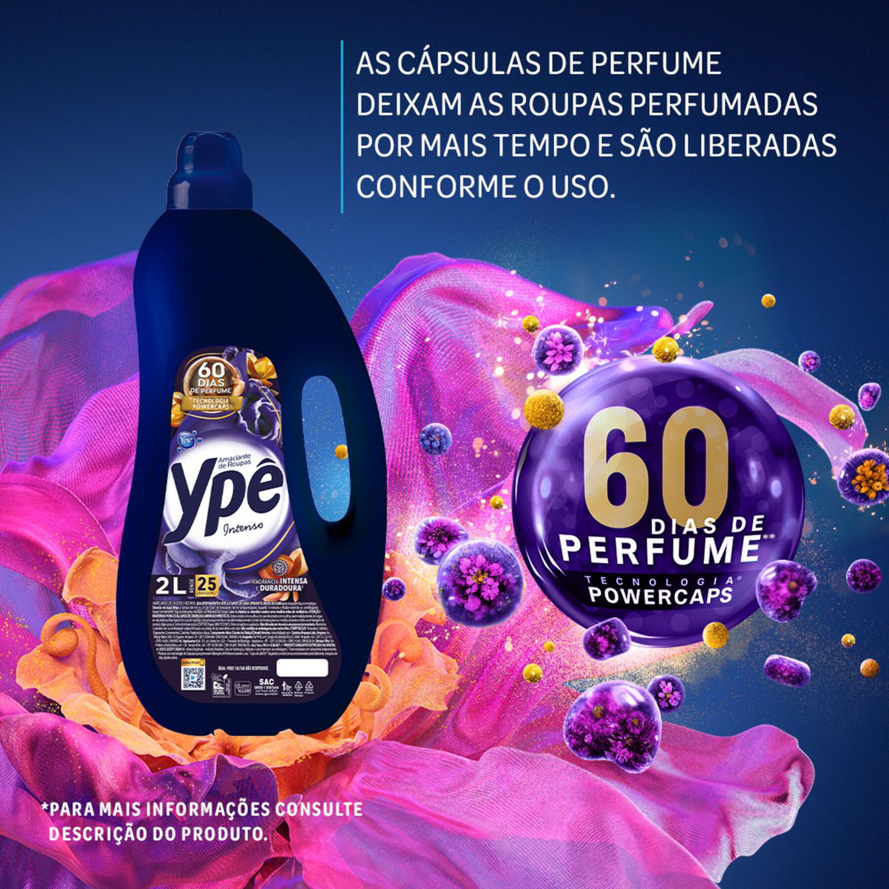 Amaciante de Roupas Intenso Ypê 2l