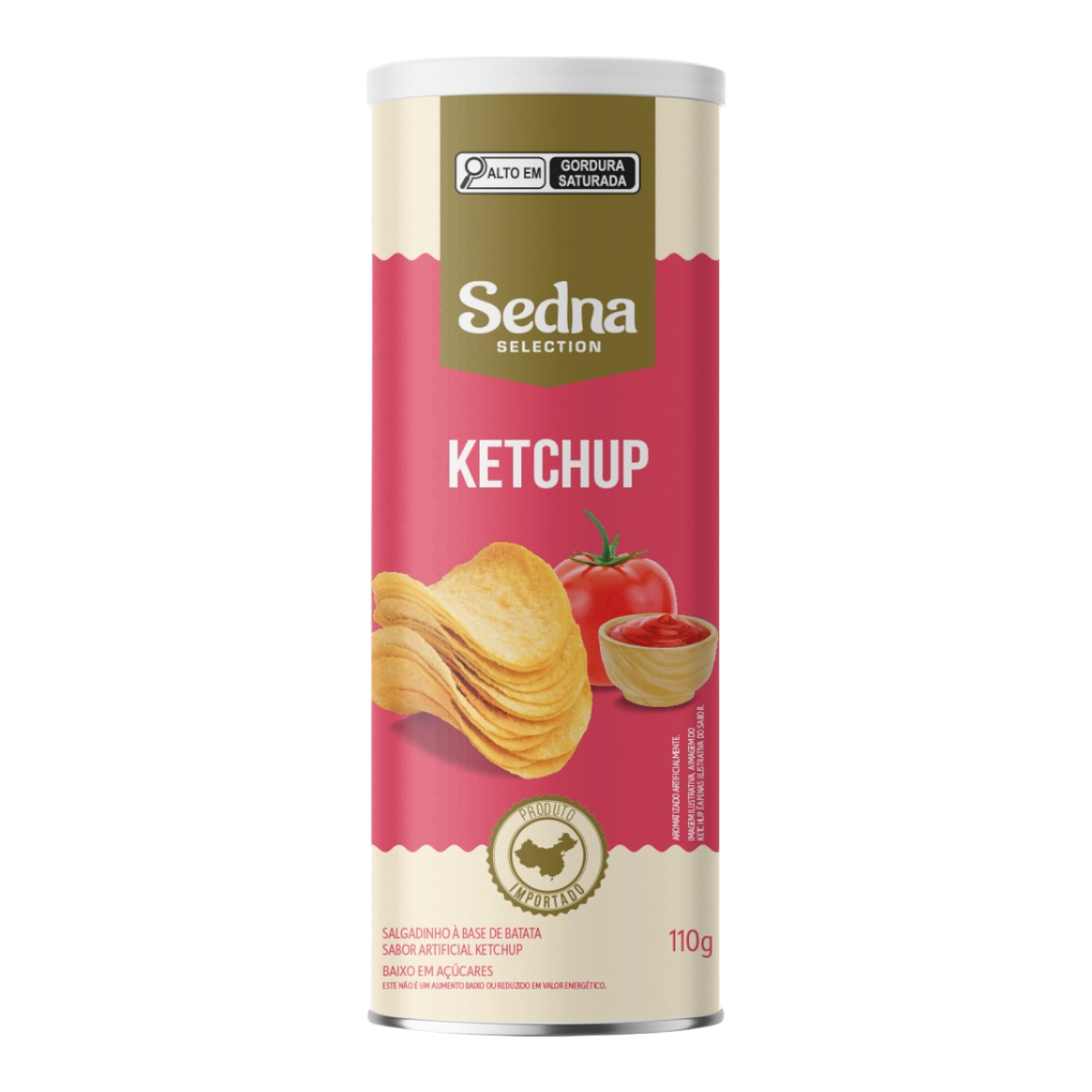 Batata Ketchup Sedna Tubo 110g