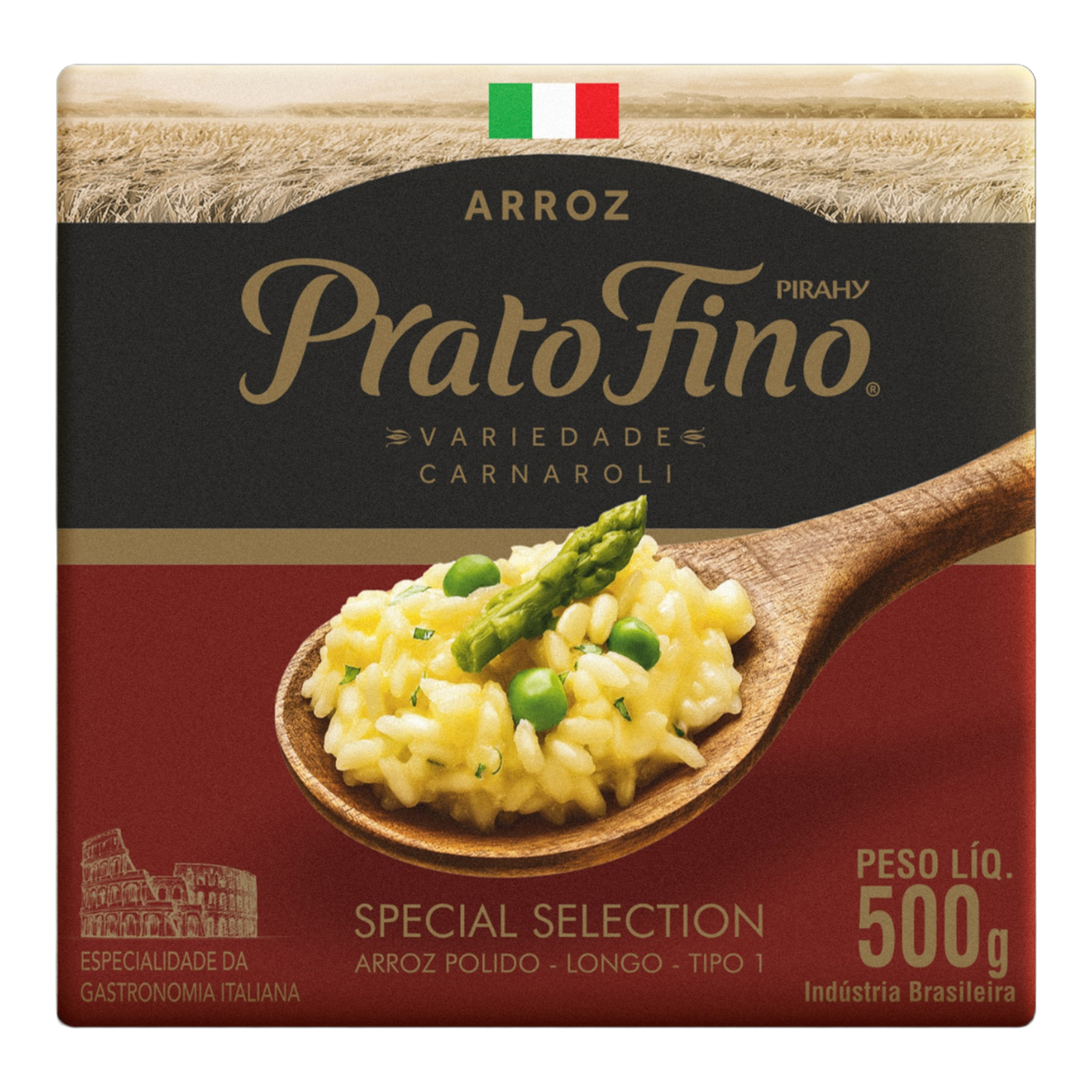 Arroz Carnaroli Prato Fino Tipo 1 Special Selection Caixa 500g