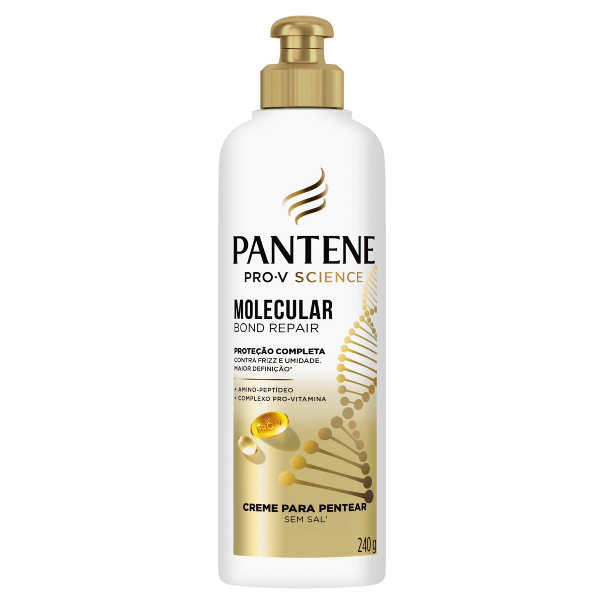 Creme para Pentear Molecular Bond Repair Pantene Frasco 240g